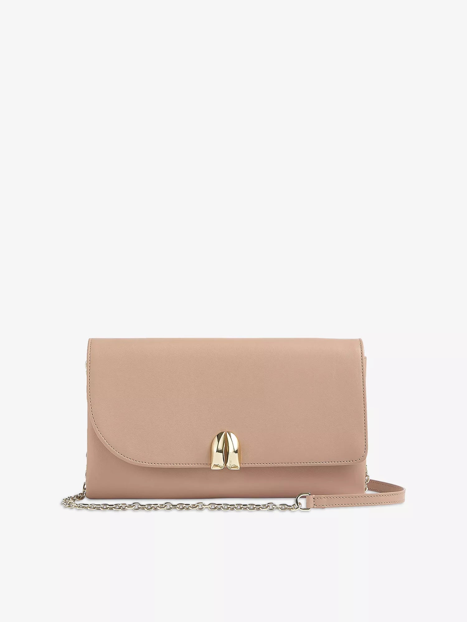 Aria Leather Clutch Bag