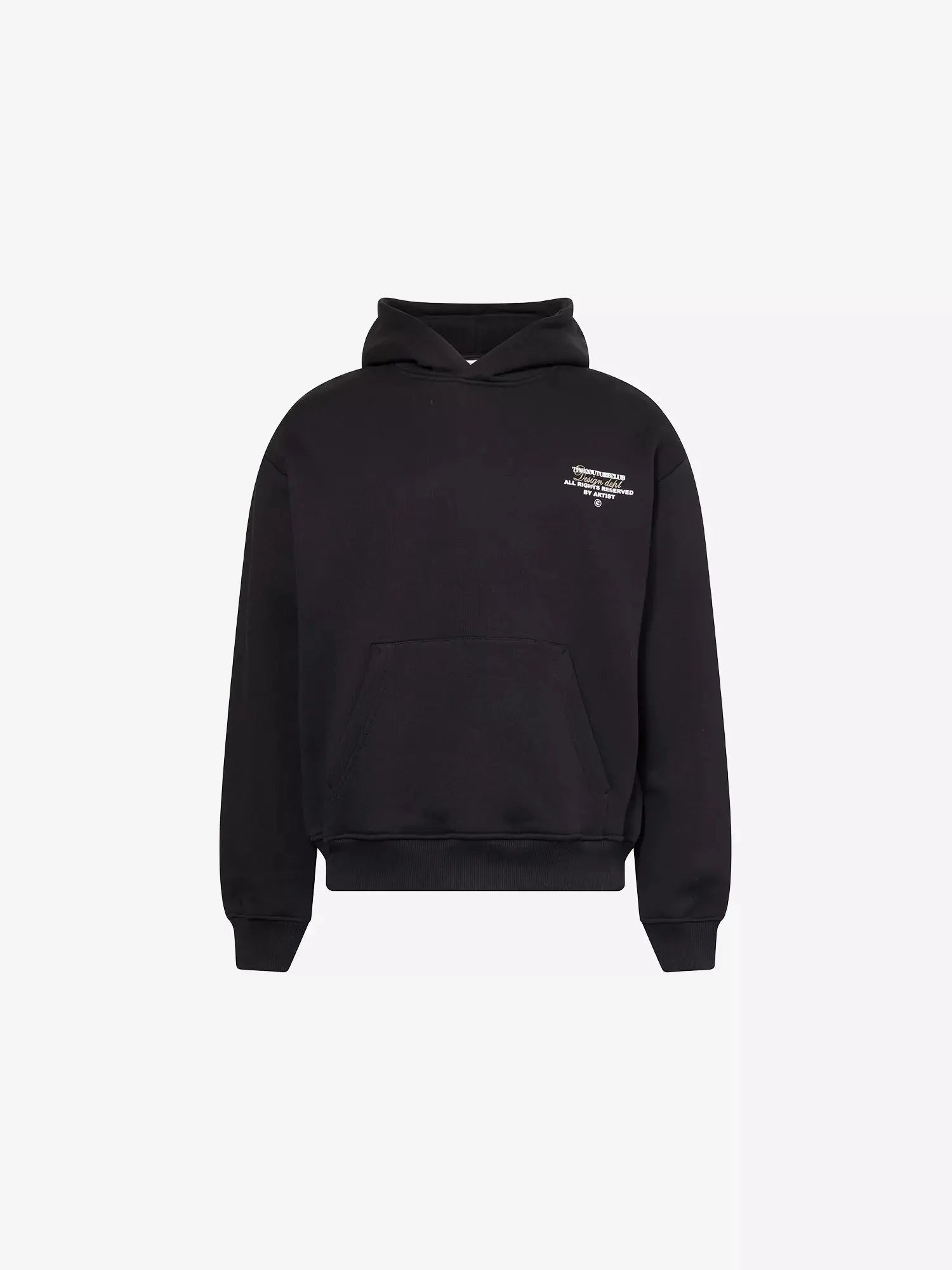 Men's Graphic-Print Long-Sleeve Cotton Hoody The Couture Club