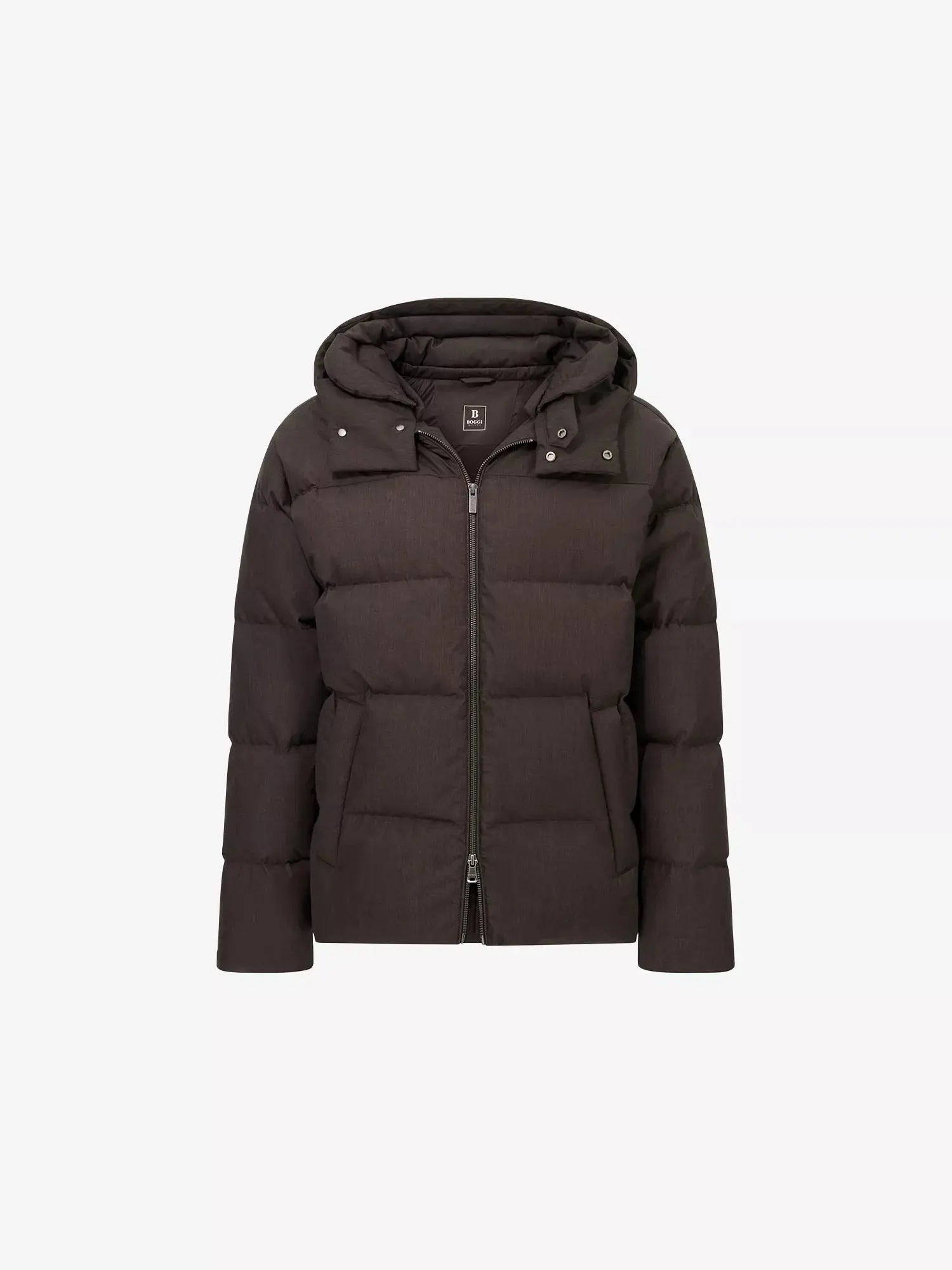 Men's Padded Shell-Down Bomber Jacket Boggi Milano