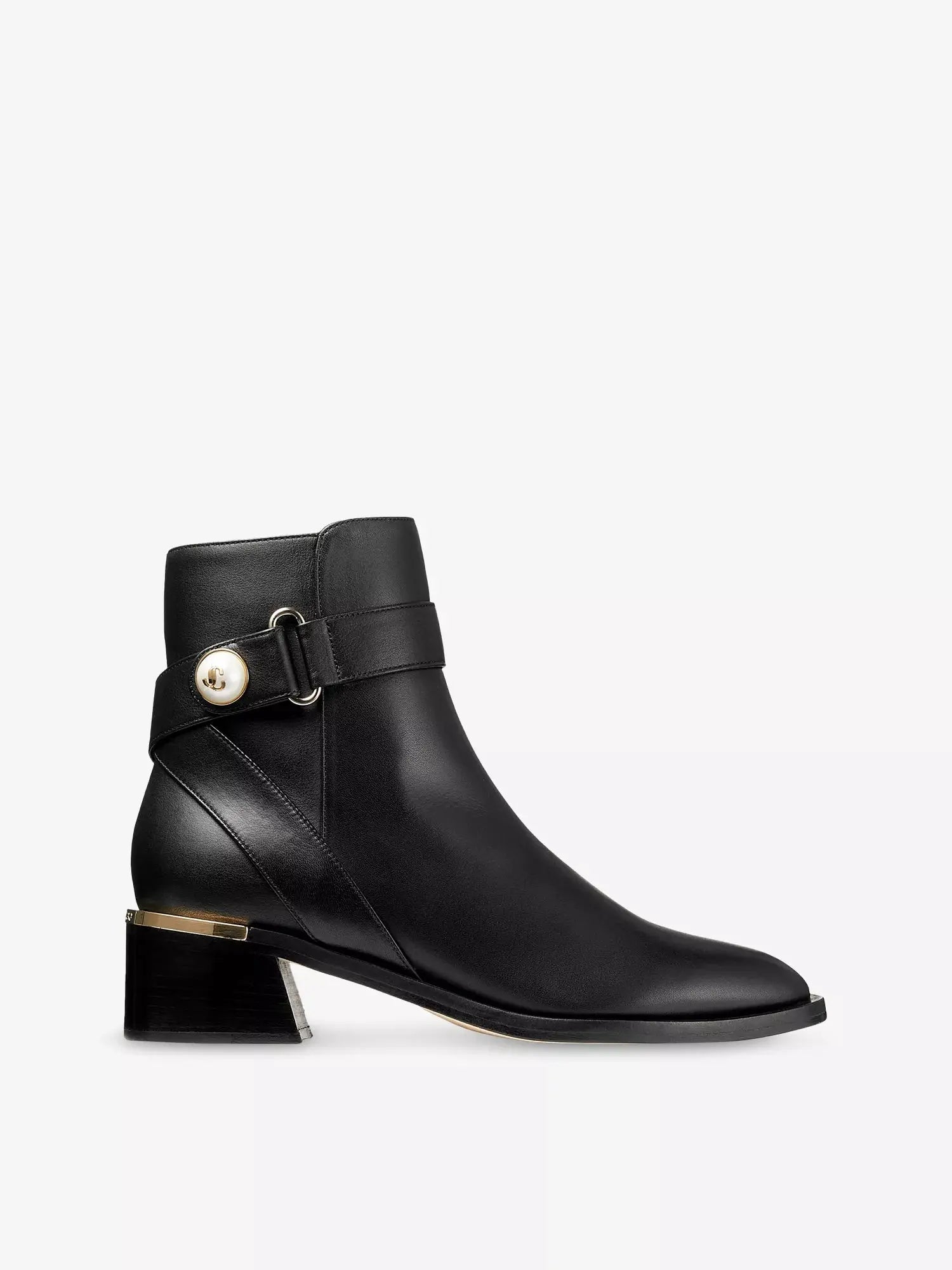 Women's Noor 45 Smooth Leather Ankle Boots Jimmy Choo
