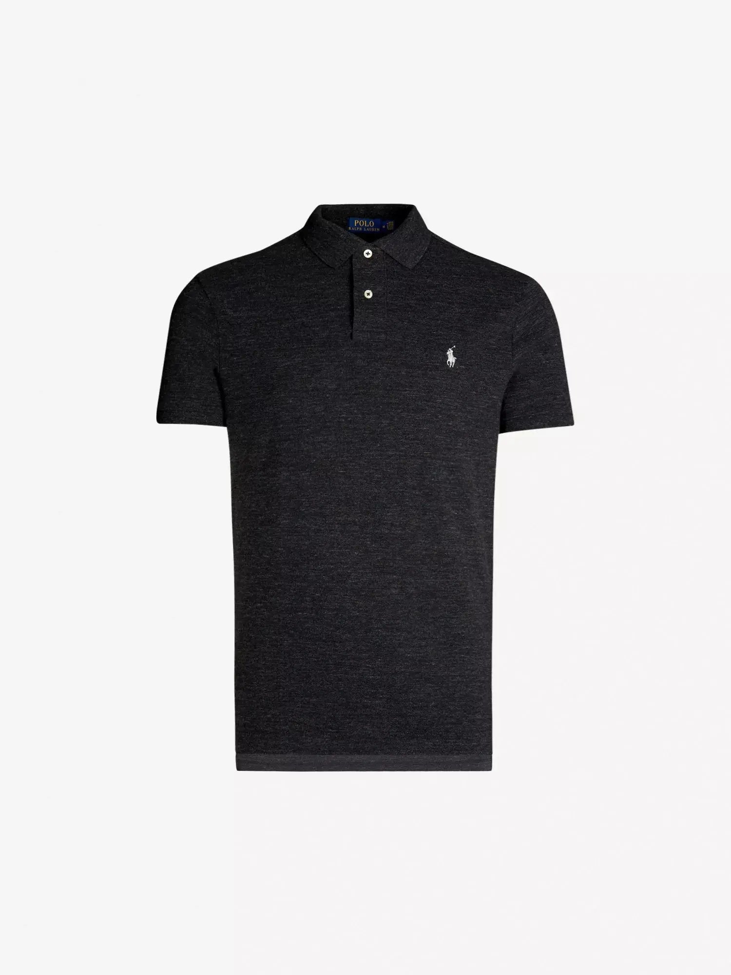 Men's Short-sleeved logo-embroidered custom-fit cotton-piqué polo shirt Polo Ralph Lauren