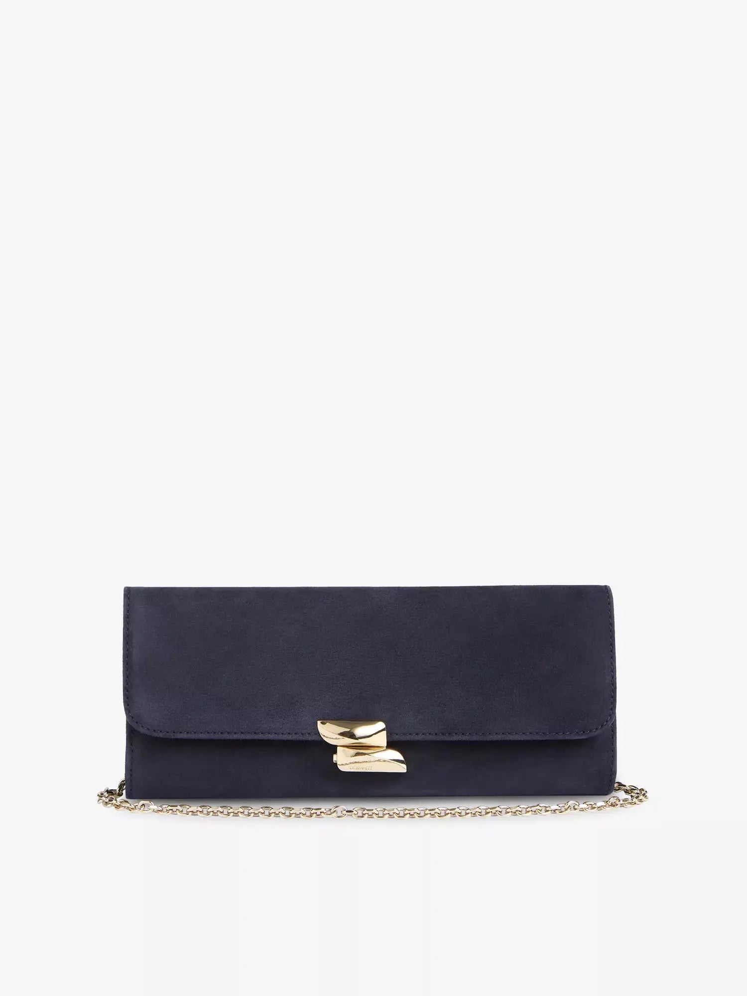 Women's Daisy Suede Clutch Bag LK Bennett