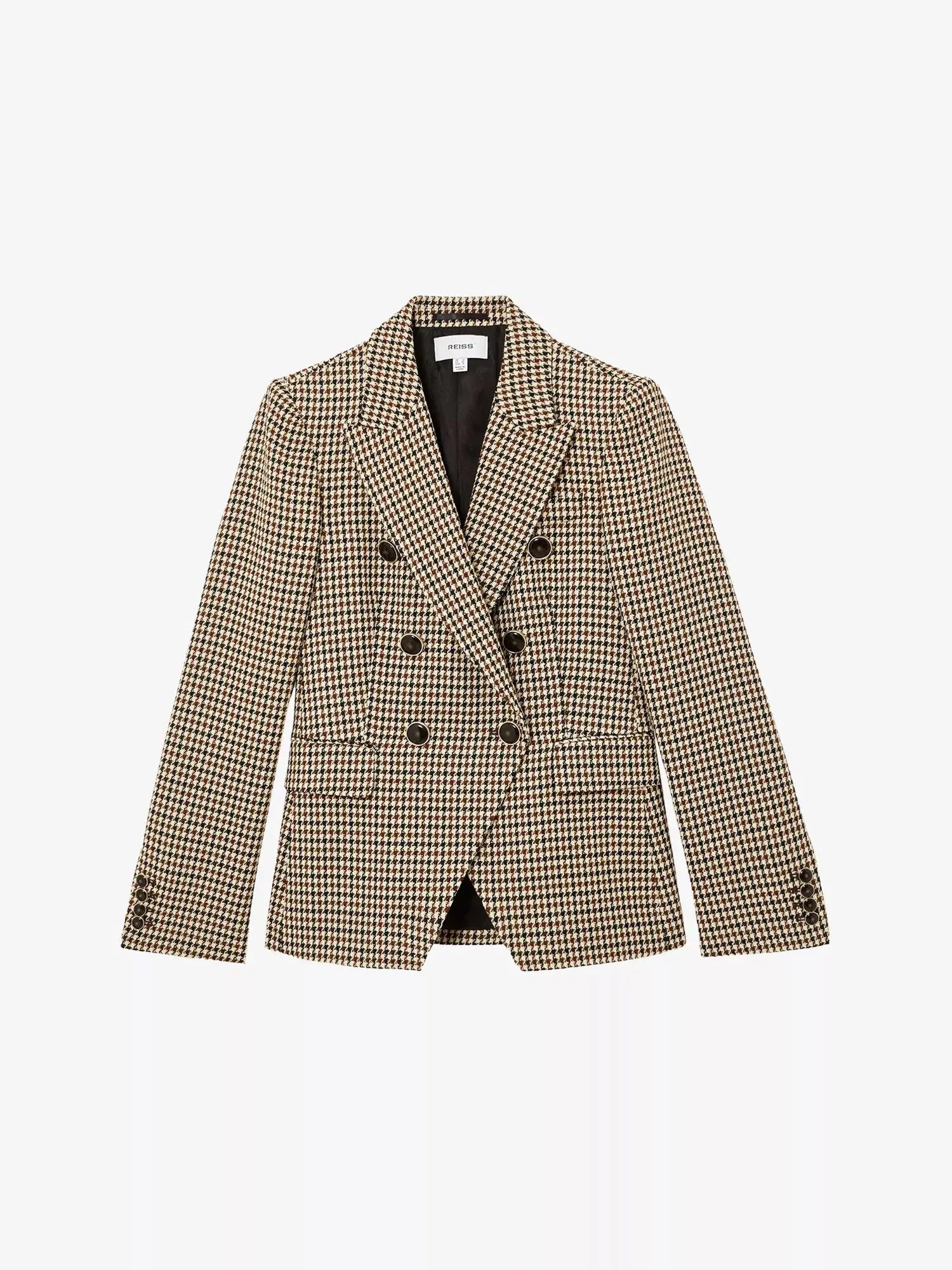 Women's Hartley Double-Breasted Wool-Blend Blazer Reiss