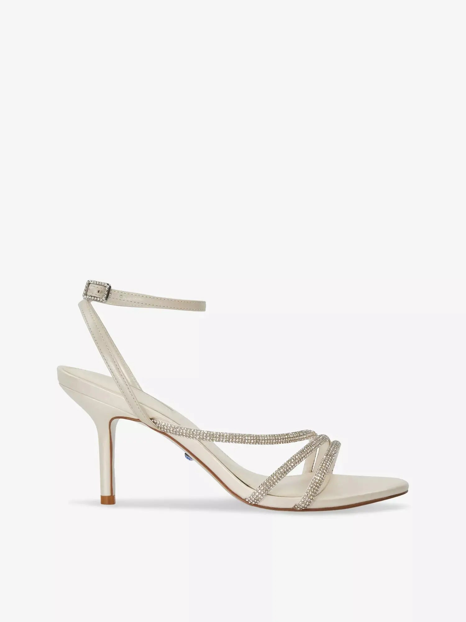 Women's Bridal Midsummers leather heeled sandals Dune