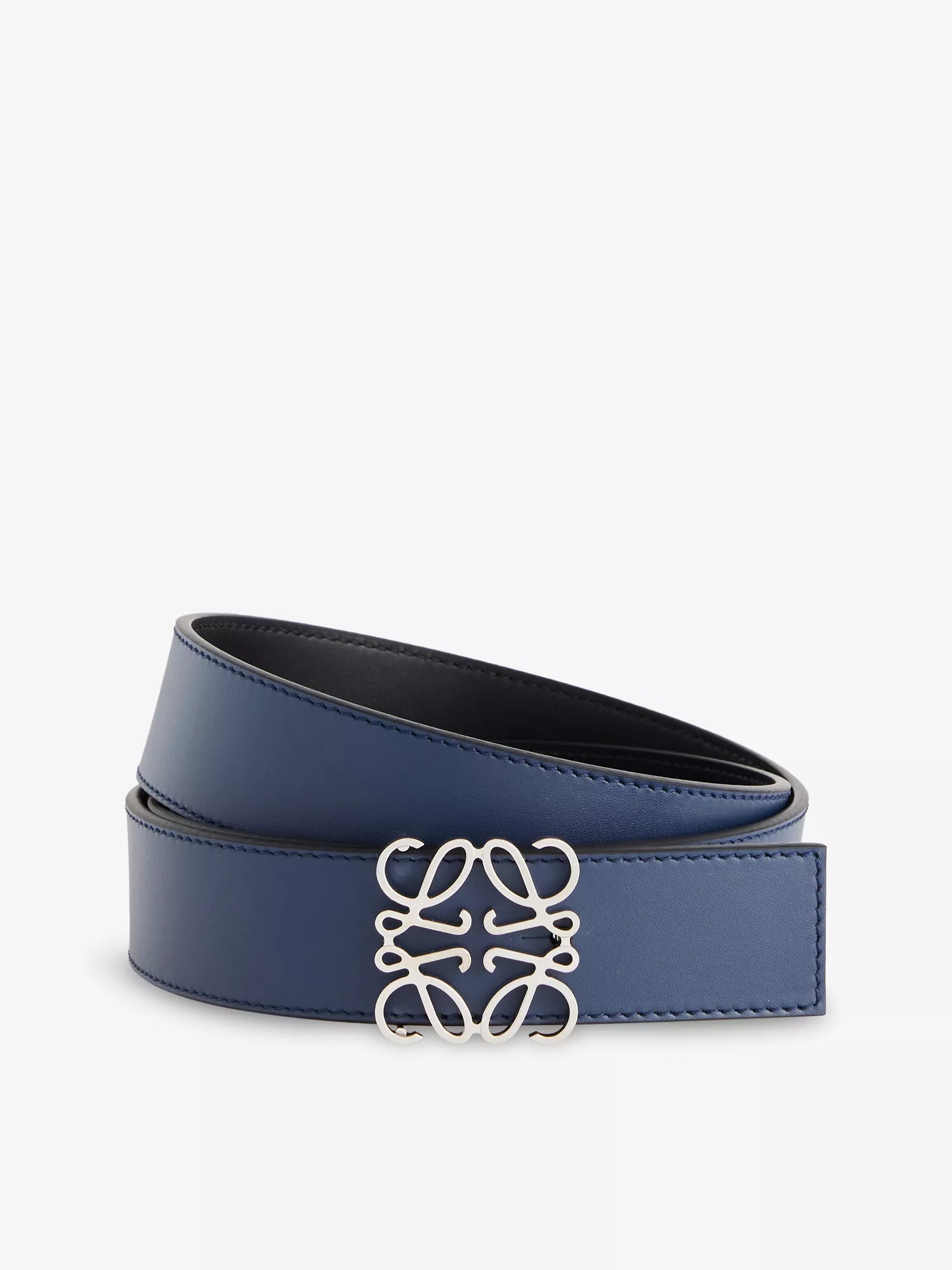 Anagram Reversible Leather Belt