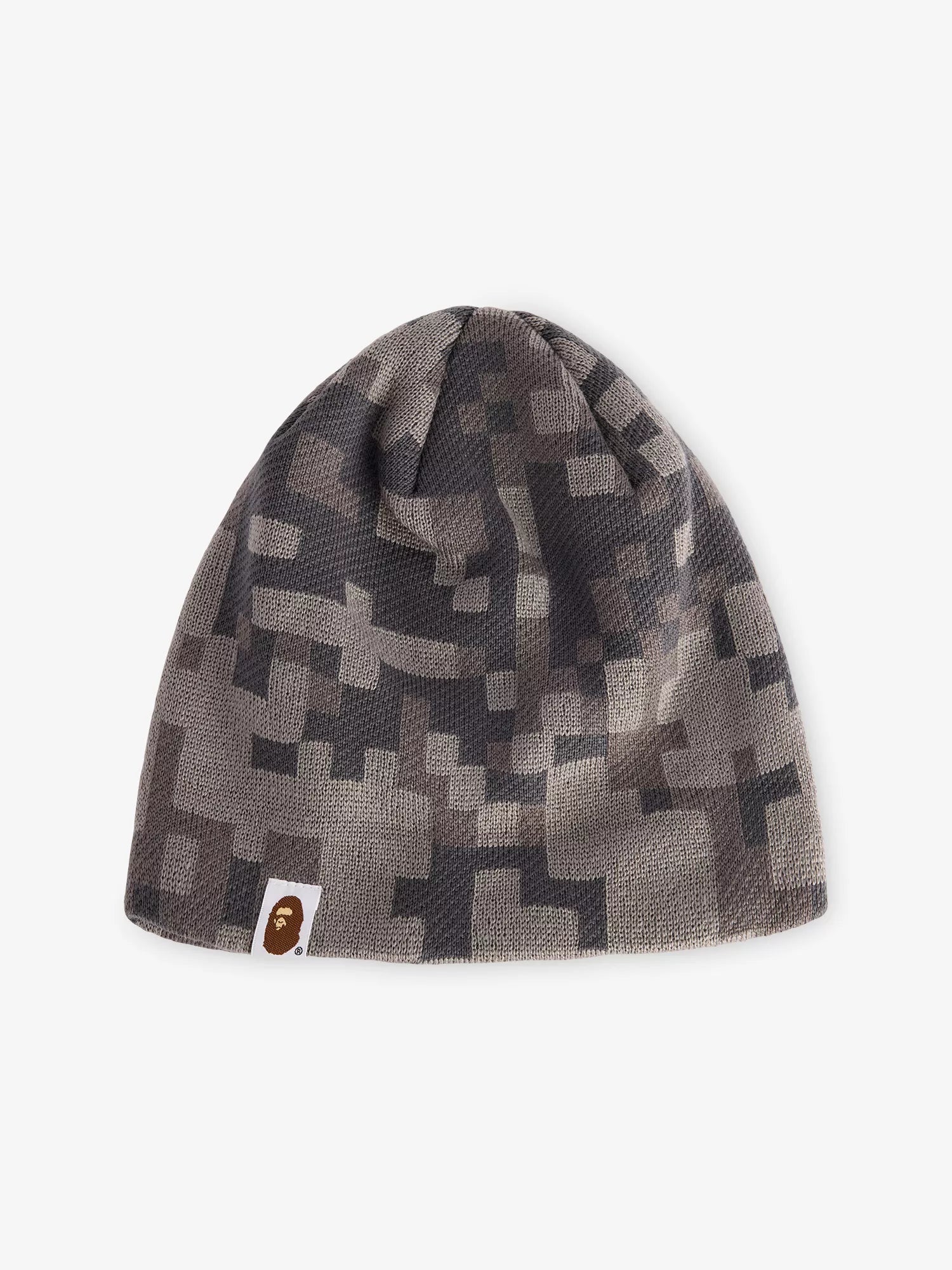 Men's A Bathing Ape X Kazuki Camo Knitted Beanie A Bathing Ape