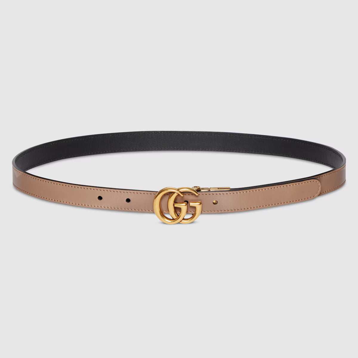 Women's GG Marmont reversible thin belt 2cm width Gucci