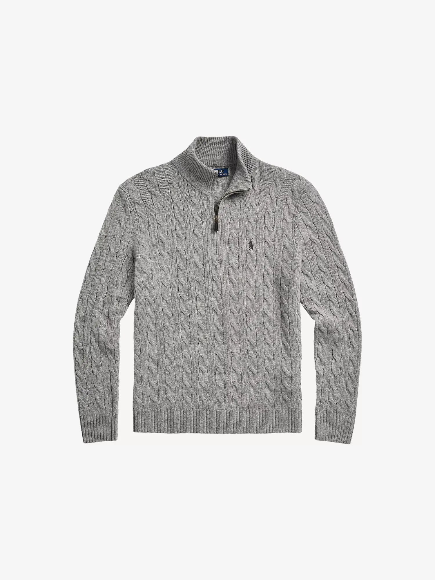 Men's Logo Cable-Knit Wool And Cashmere Jumper Polo Ralph Lauren
