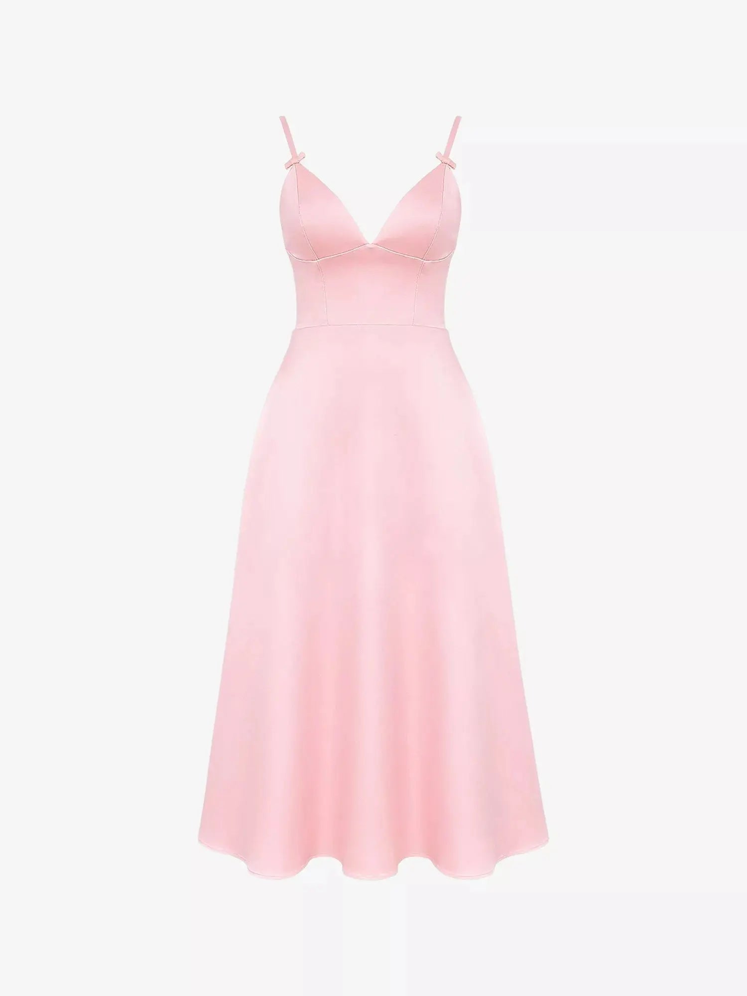 Women's Tiffany bow tie-embellished satin midi dress House of CB