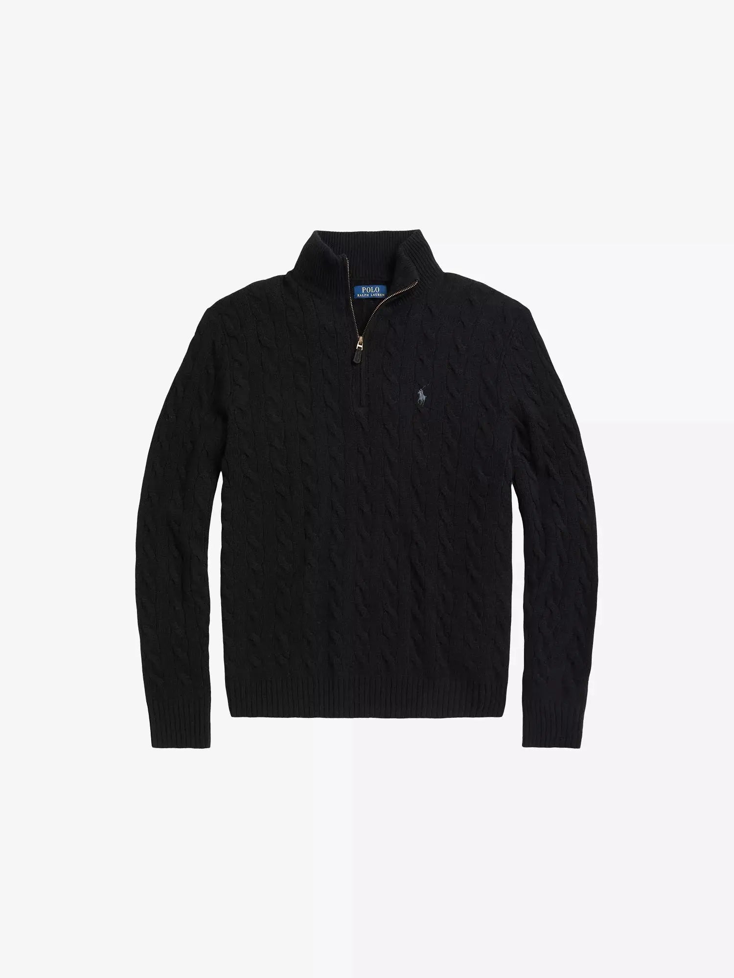 Men's Logo Cable-Knit Wool And Cashmere Jumper Polo Ralph Lauren