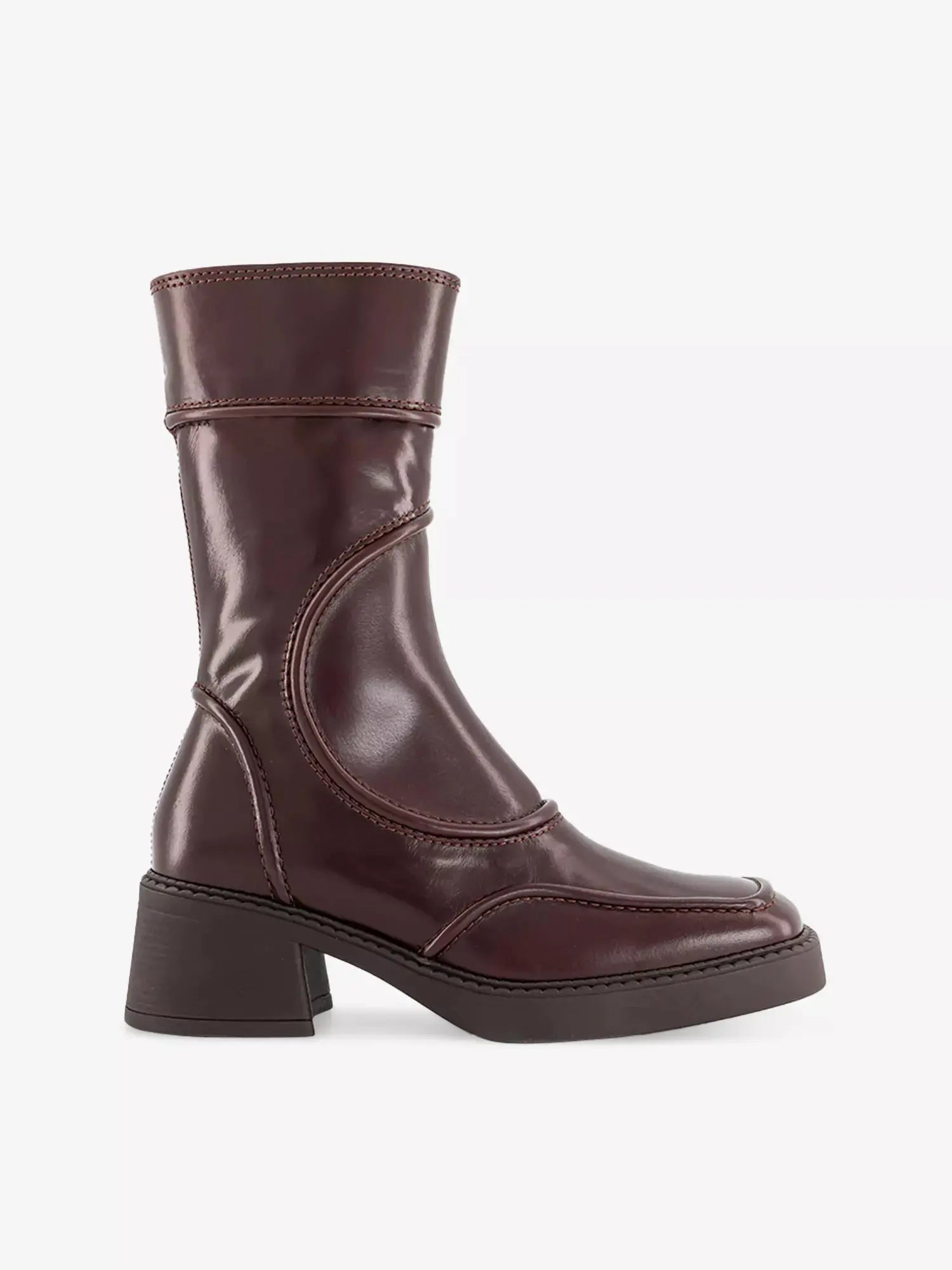 Women's Maelene Leather Ankle Boots Miista