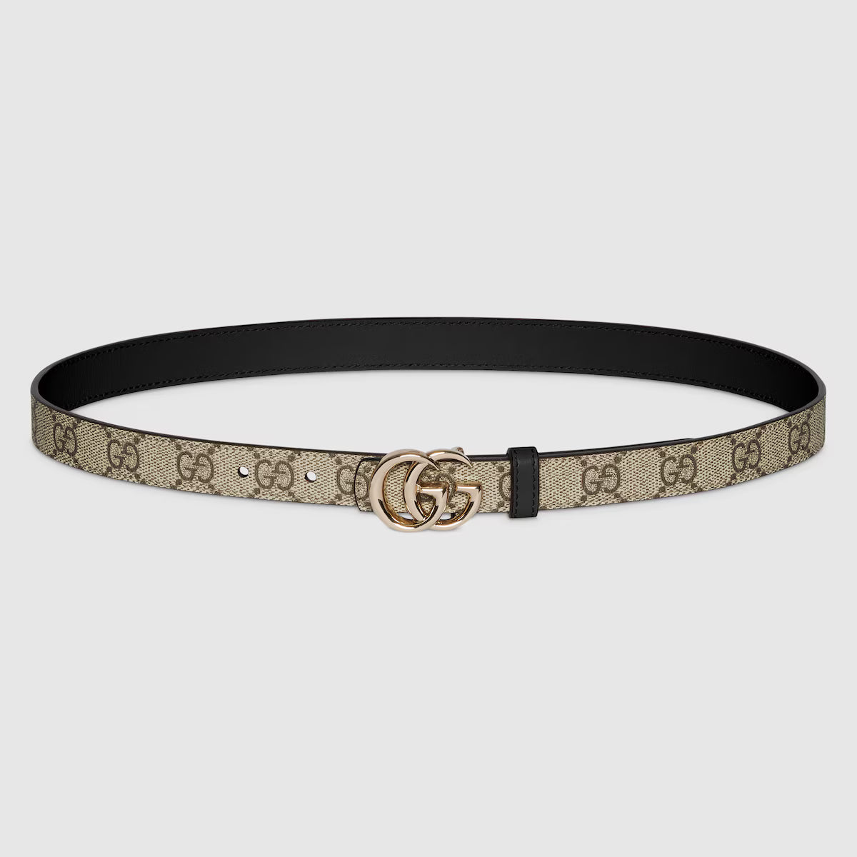 Women's Reversible GG Marmont thin belt 2cm width Gucci