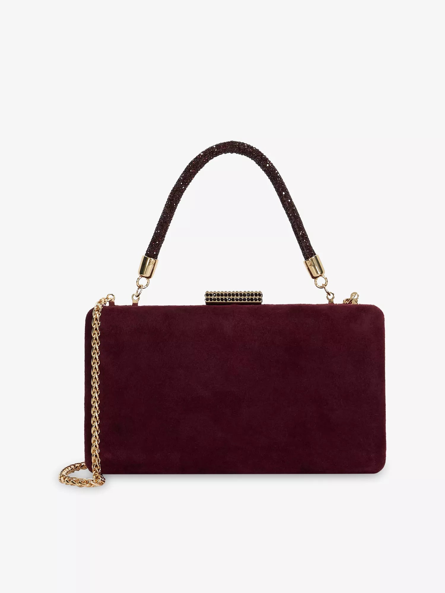 Beaut Suede Clutch Bag