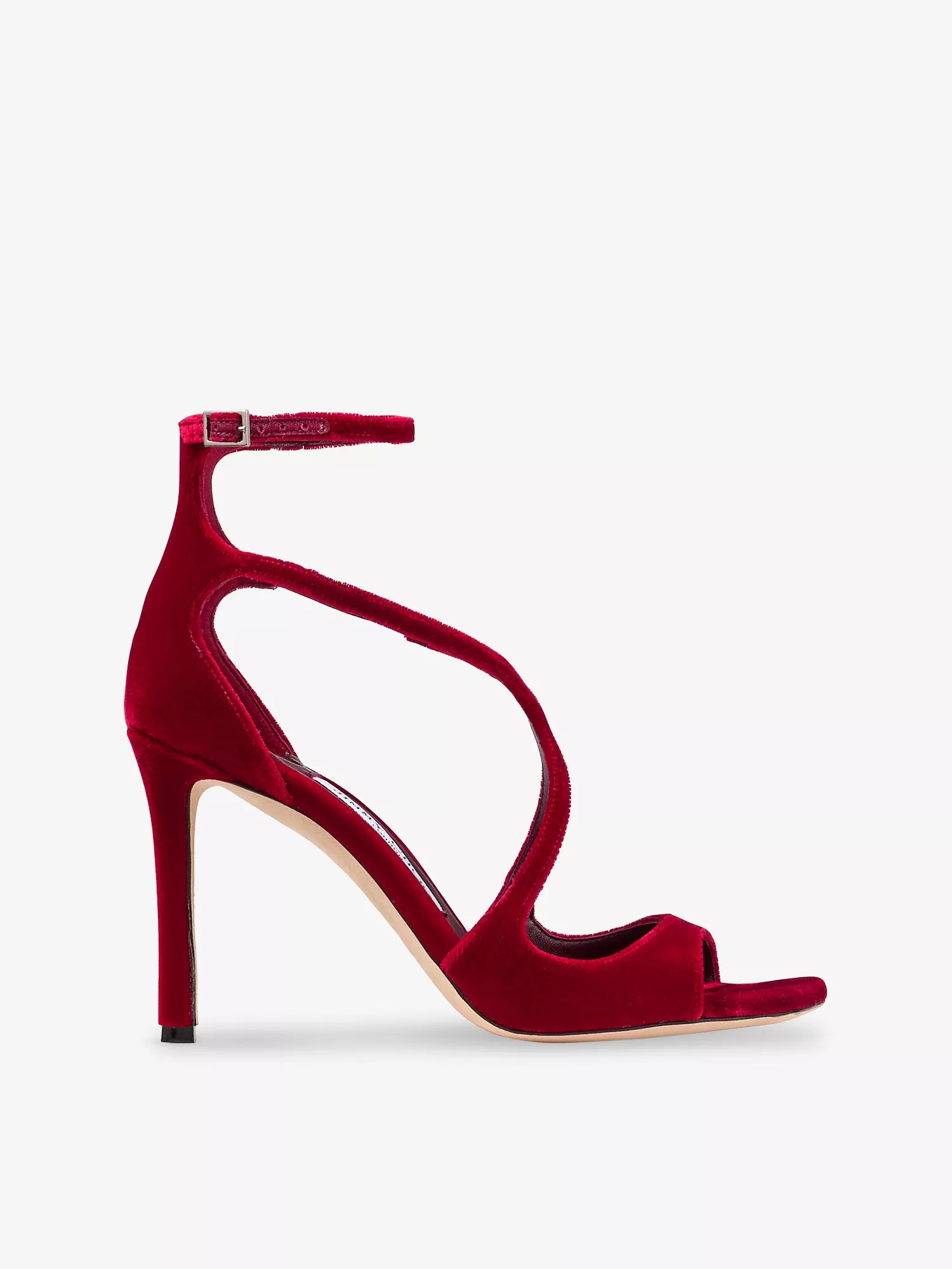 Azia 95 Velvet Heeled Sandals