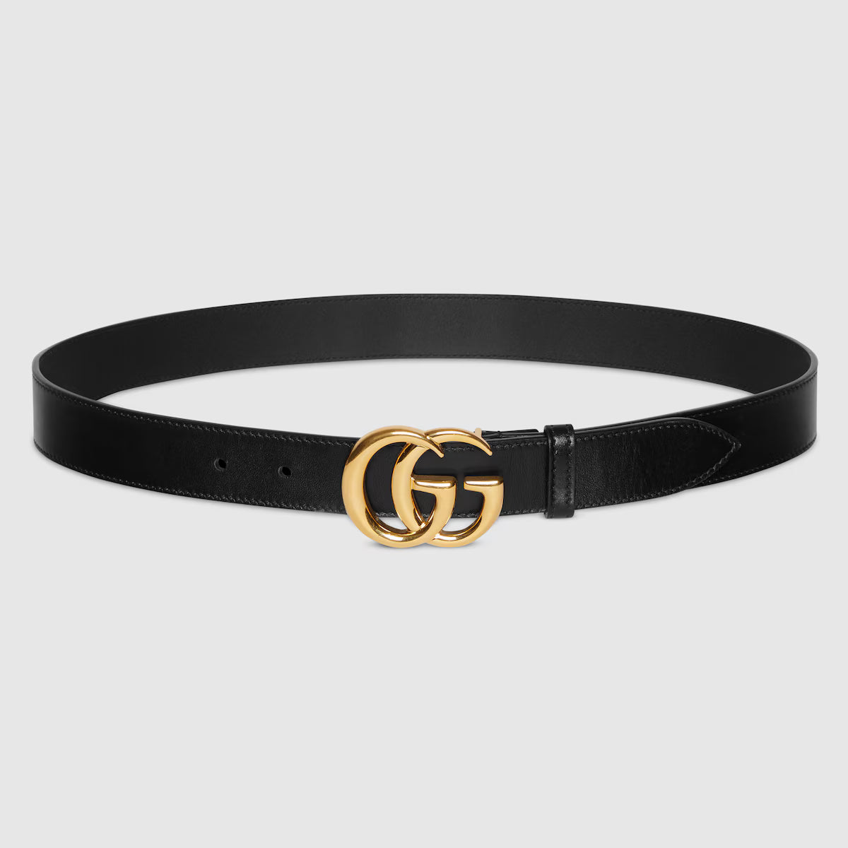 Men's GG Marmont belt with shiny buckle 3cm width Gucci