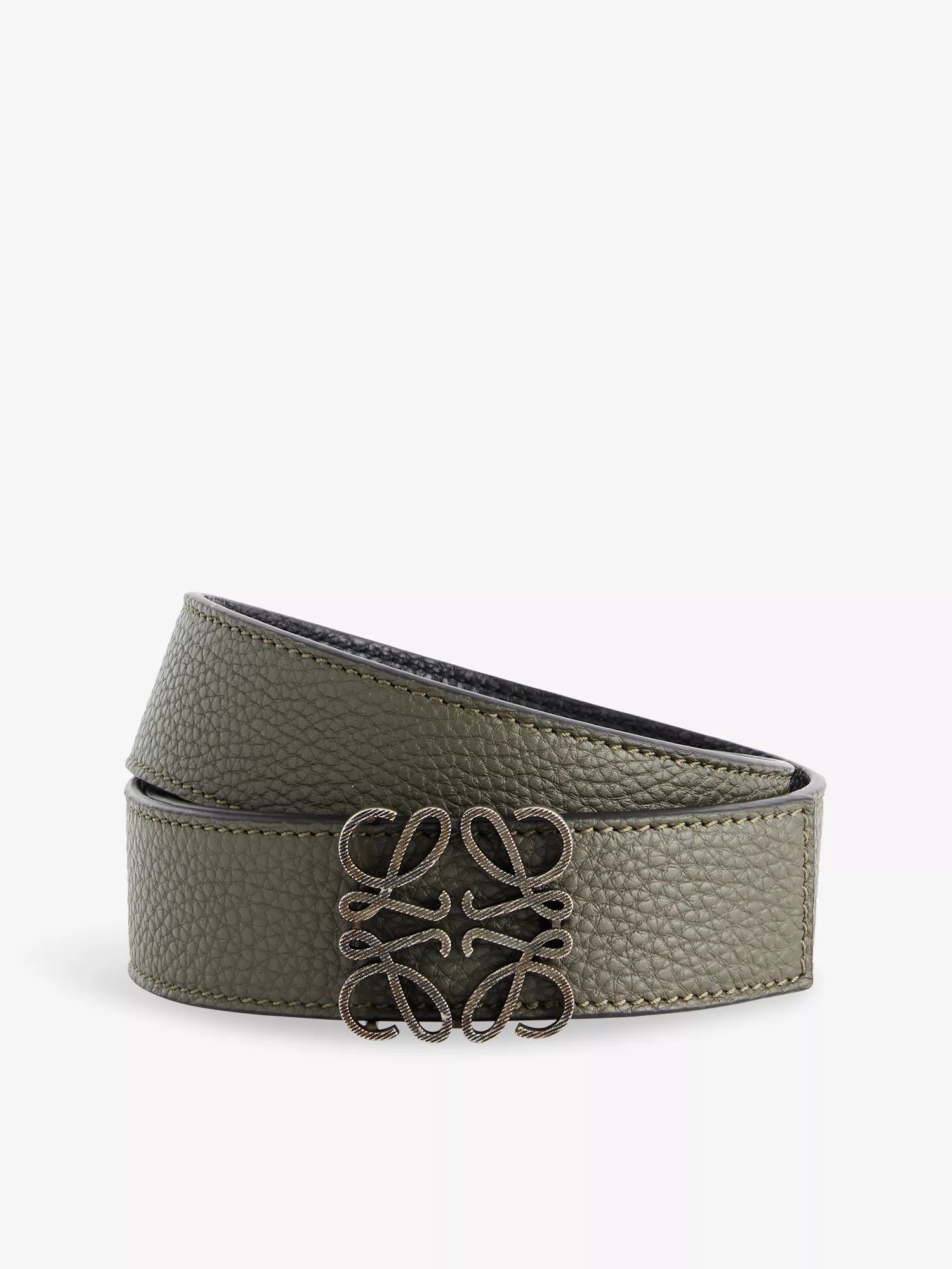 Men's Reversible Anagram leather belt Loewe