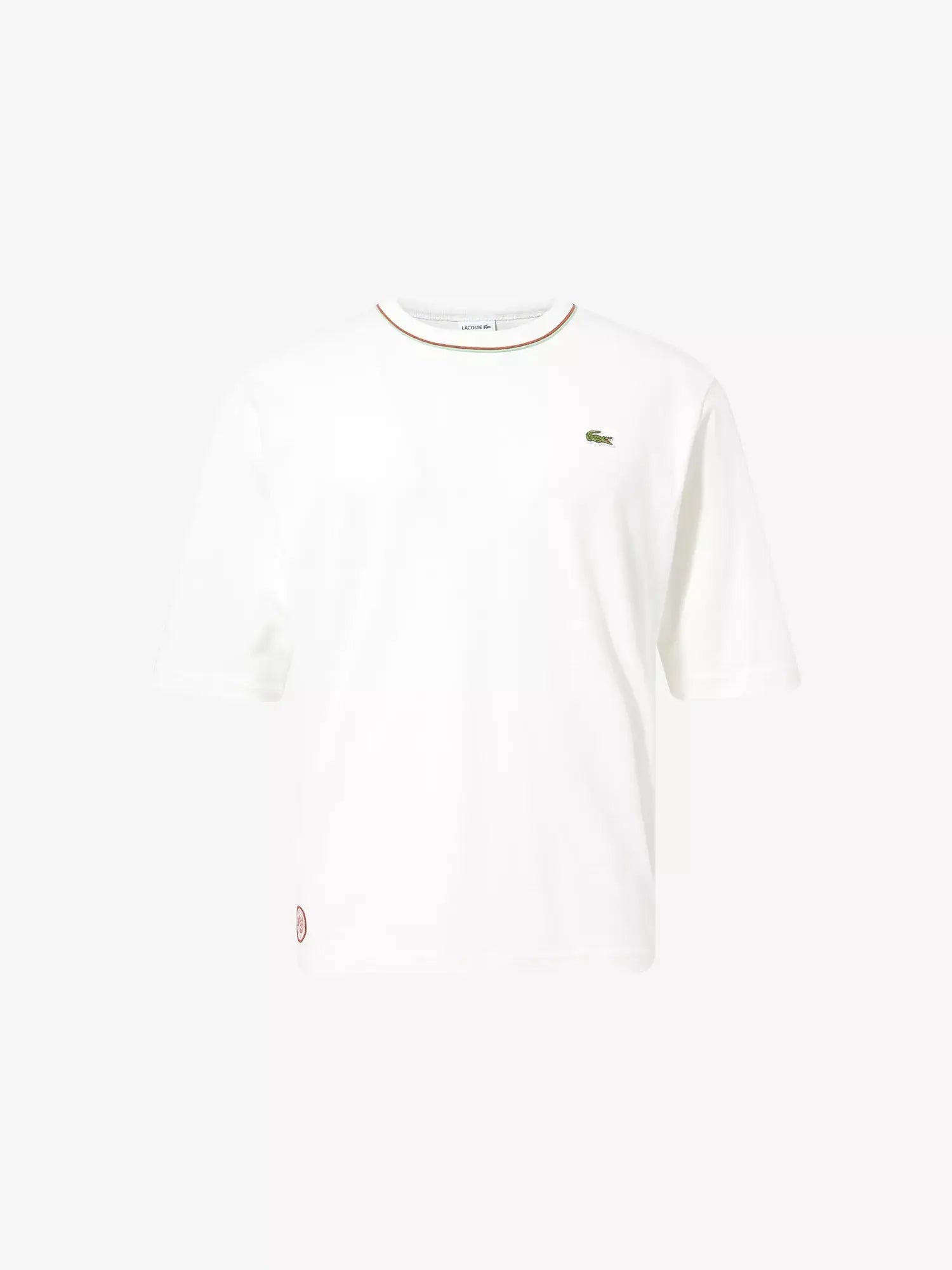 Men's Lacoste x Roland-Garros Graphic-Print Crewneck Cotton-Jersey T-Shirt Lacoste