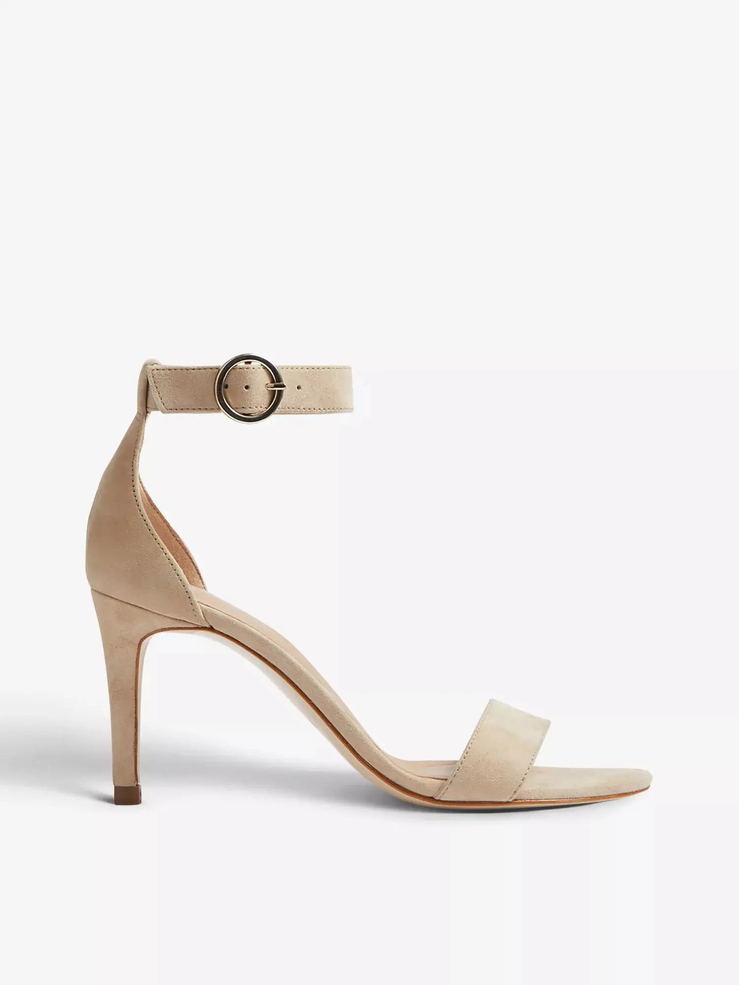 Women's Ivy open-toe suede heeled sandals LK Bennett
