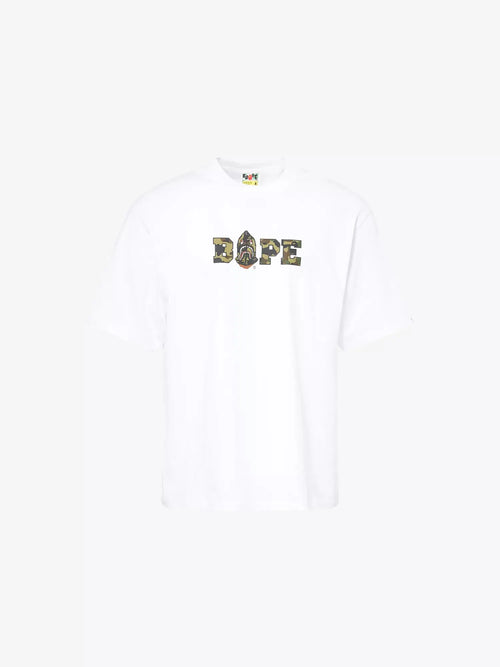 Men's 1st Camo Logo-Print Cotton-Jersey T-Shirt A Bathing Ape