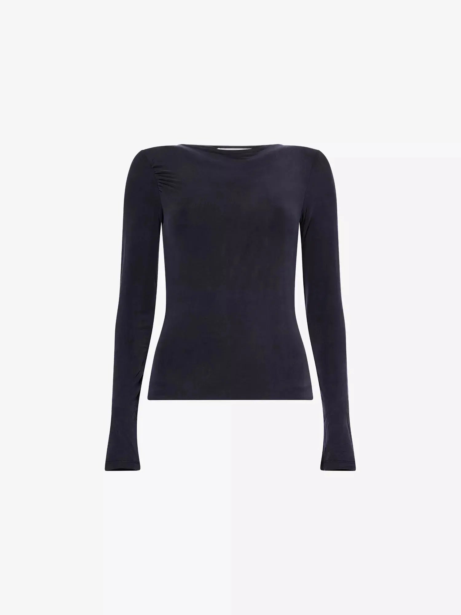 Women's Kylie Long-Sleeve Stretch-Jersey Top Peachy Den