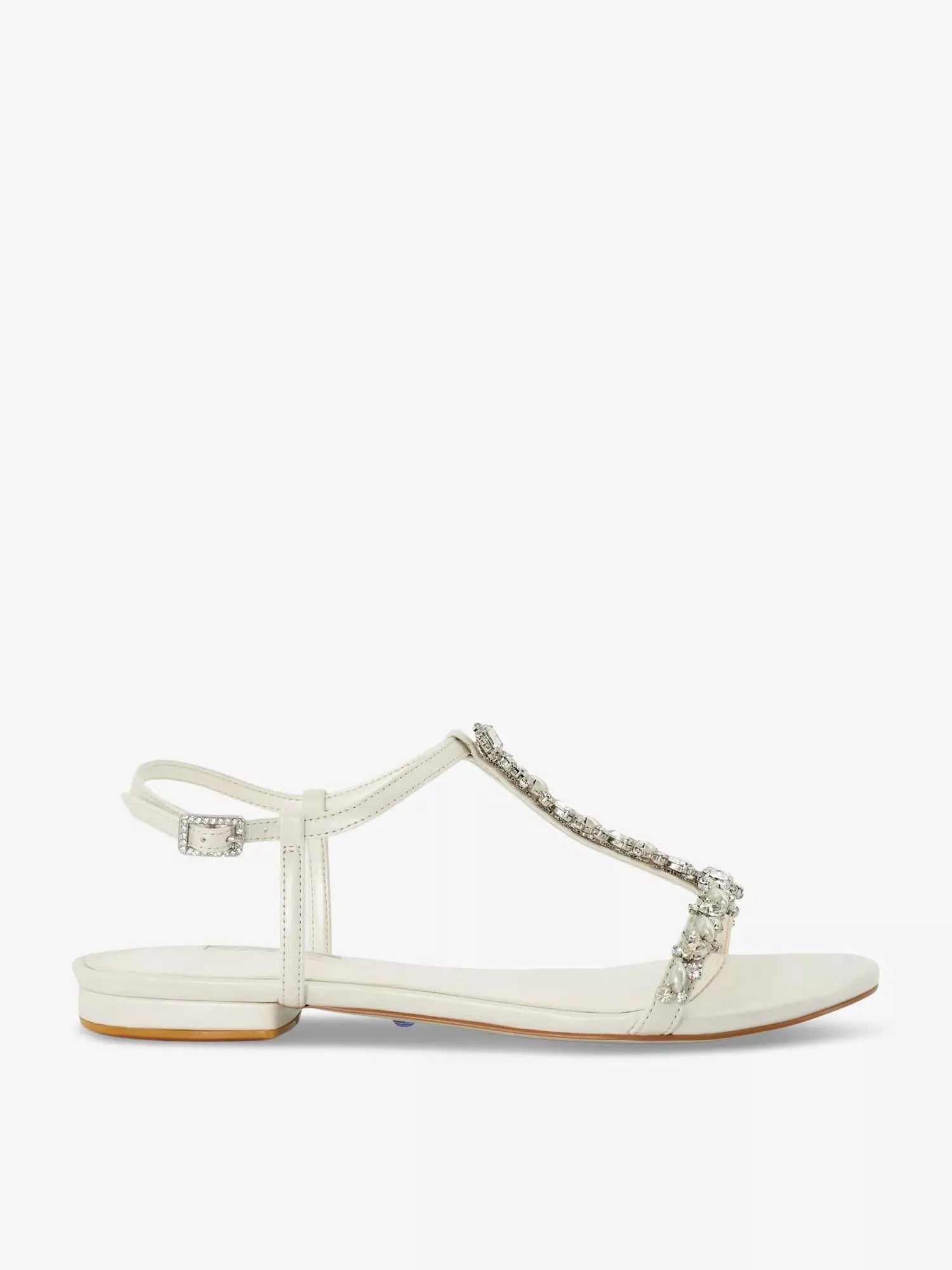 Women's Bridal Nuptuals crystal-embellished faux-leather sandals Dune