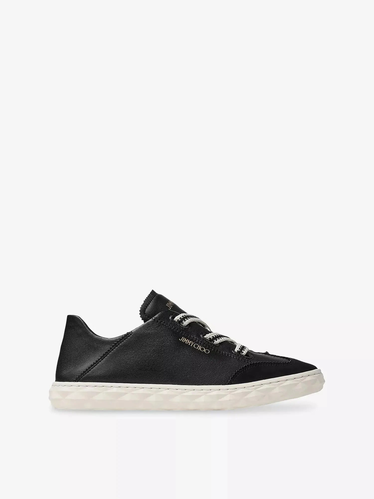 Women's Diamond Light Flex Leather Low-Top Trainers Jimmy Choo
