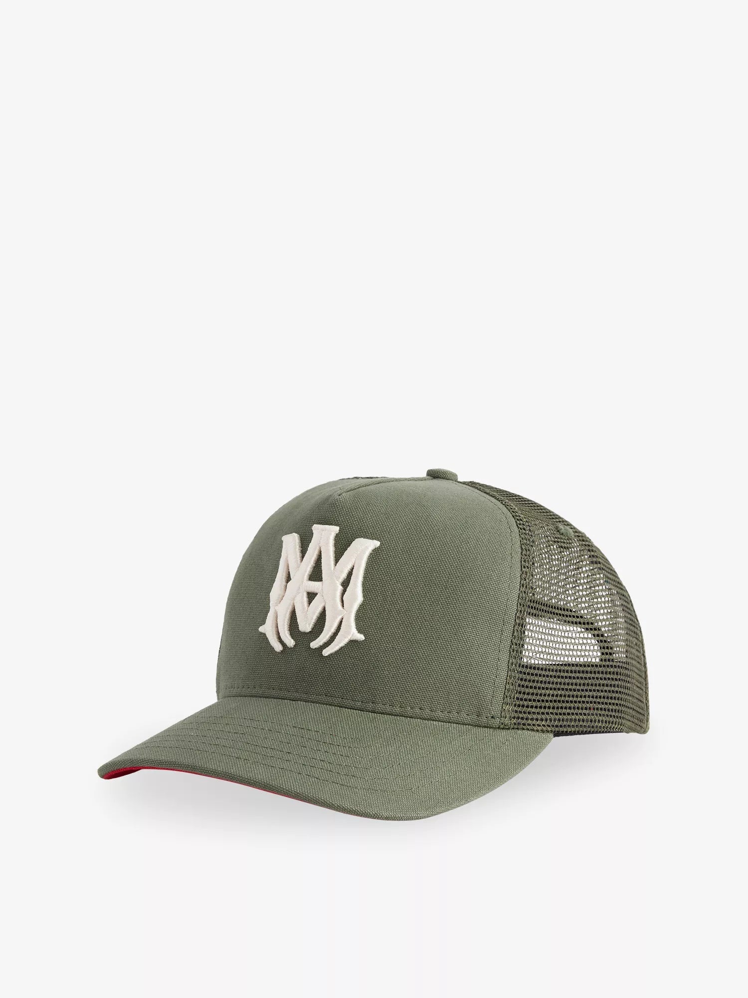 Men's Ma Logo Cotton Trucker Hat Amiri