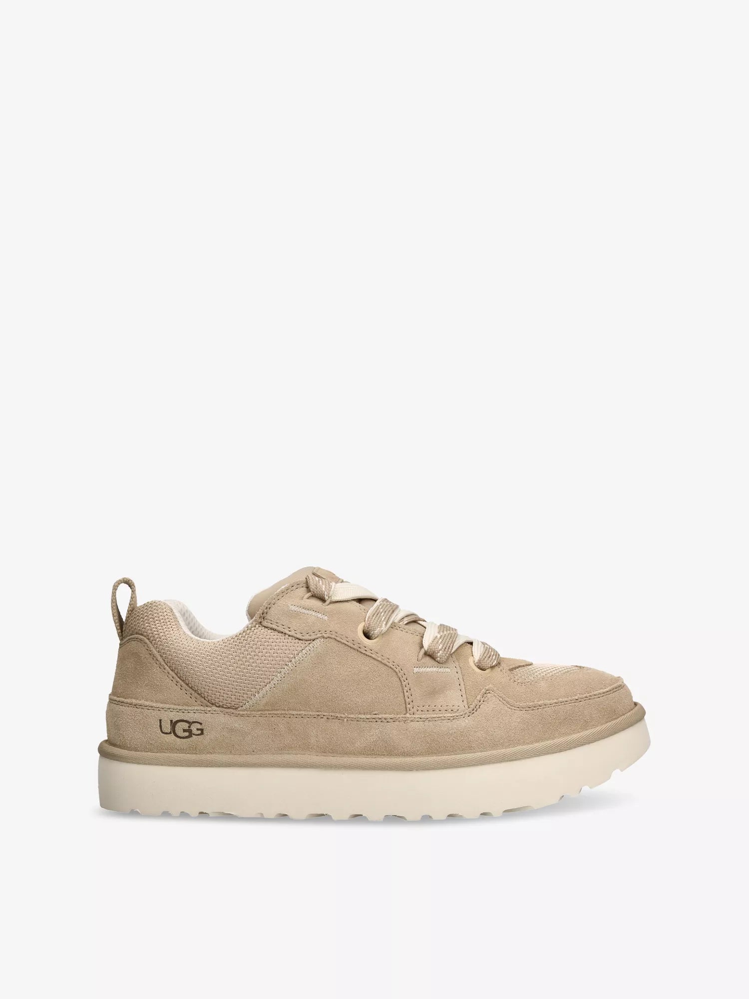 Men's Lo Lowmel Suede Low-Top Trainers UGG