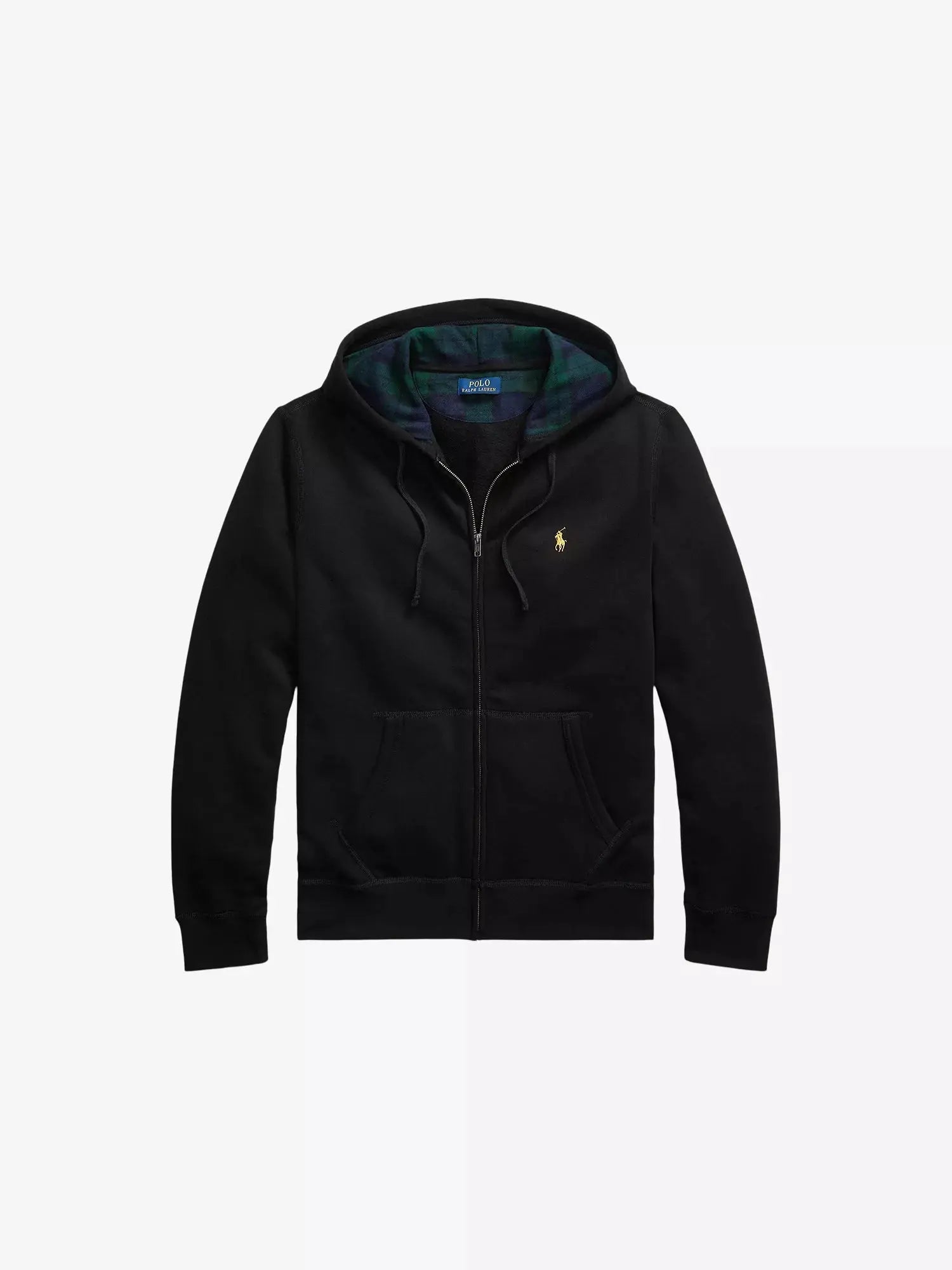Men's Zipped Logo-Embroidered Cotton-Blend Hoody Polo Ralph Lauren