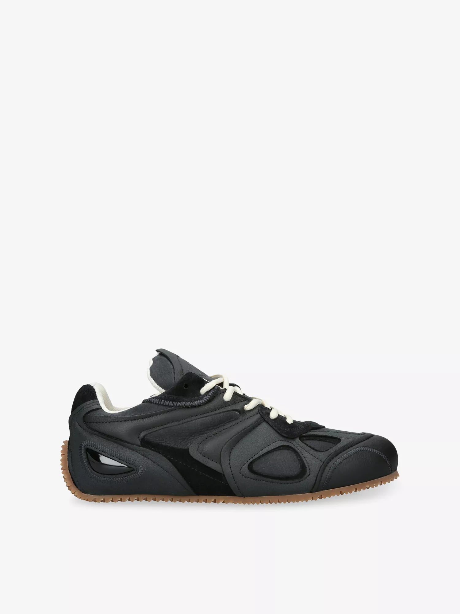 Men's Slow Runner Leather and Suede Trainers Axel Arigato