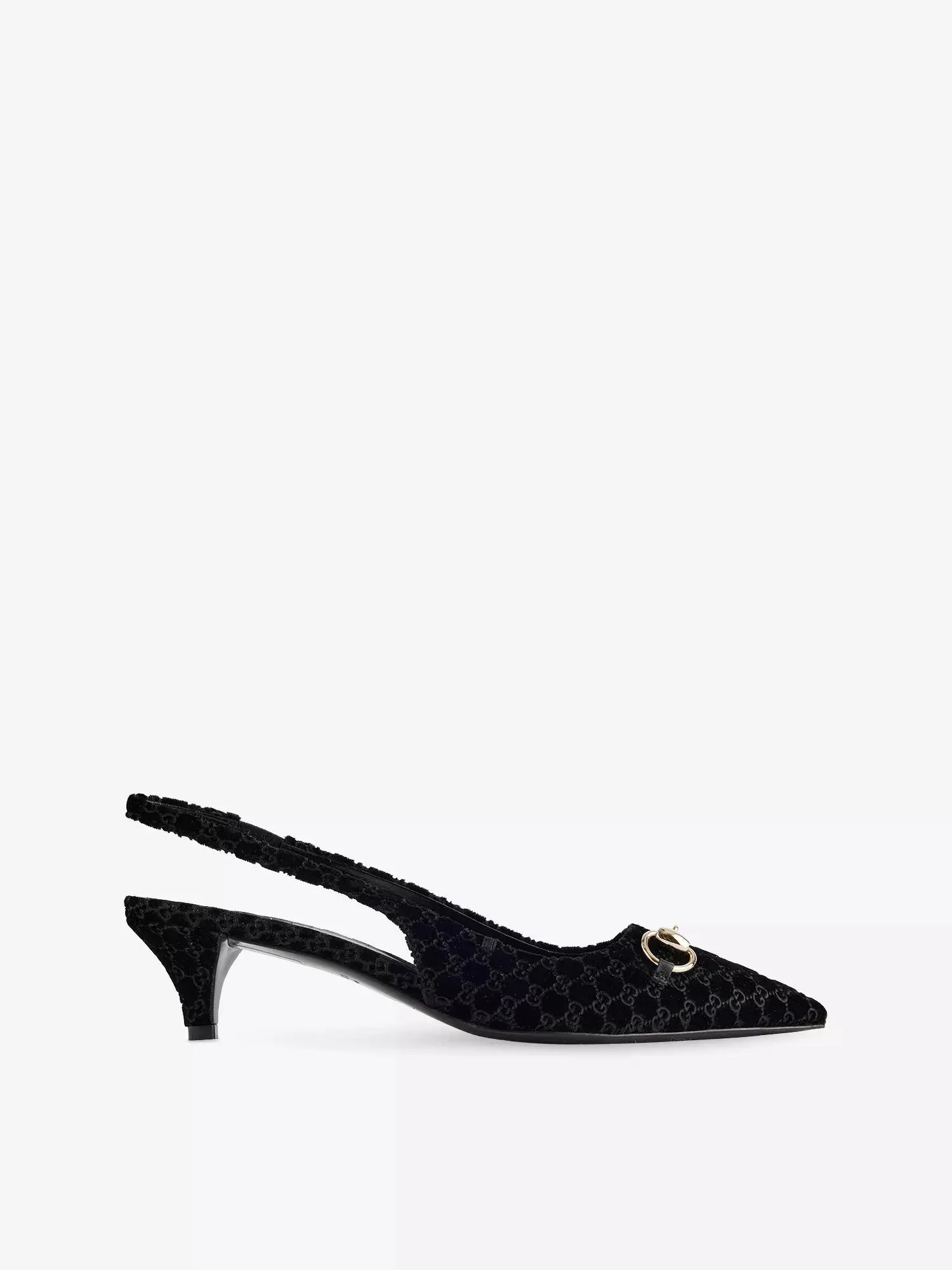 Women's Erin Velvet Slingback Pumps Gucci