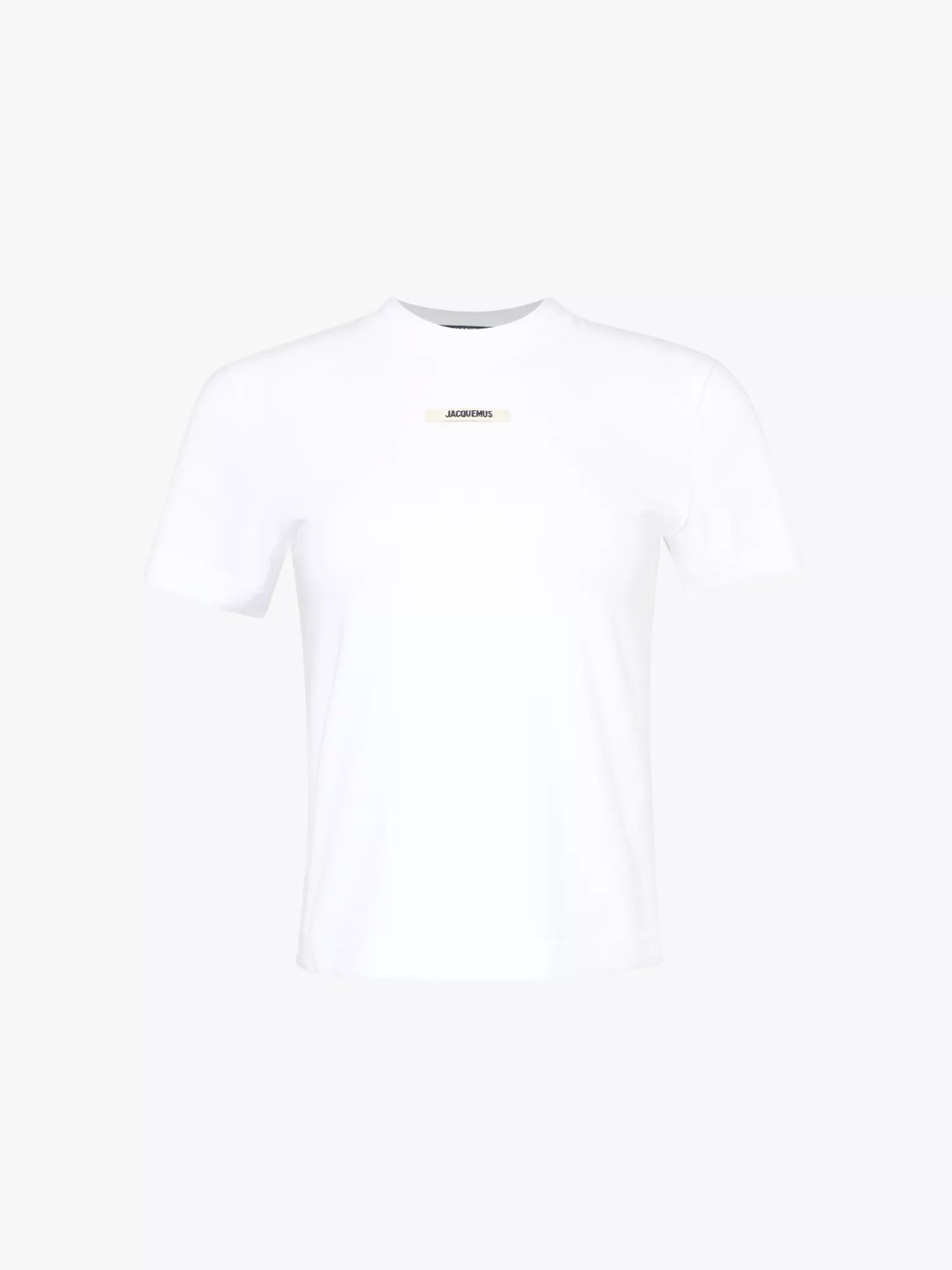 Brand-print short-sleeve stretch-cotton T-shirt