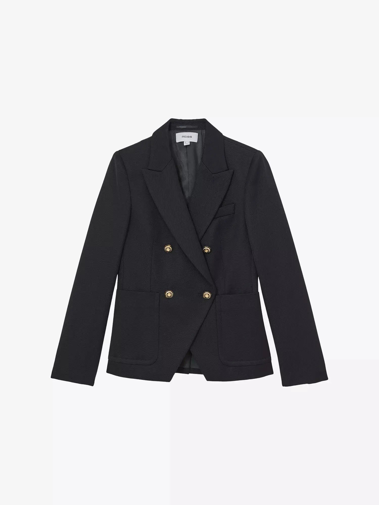 Women's Gigi Double-Breasted Wool-Blend Blazer Reiss