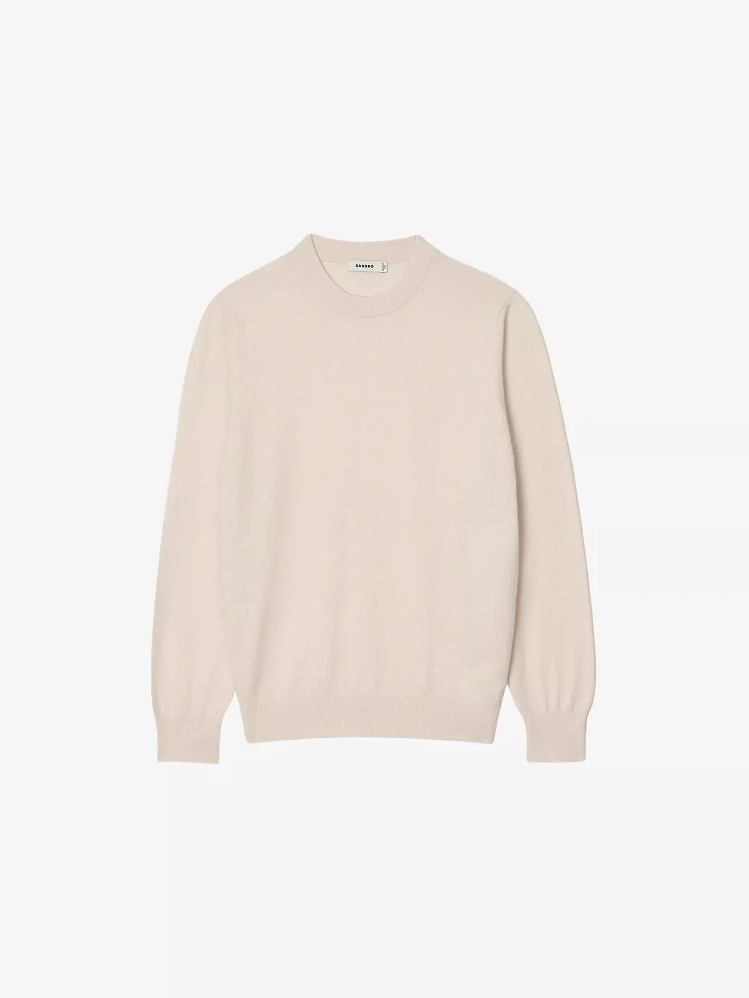 Men's Long-sleeve crewneck cashmere jumper Sandro