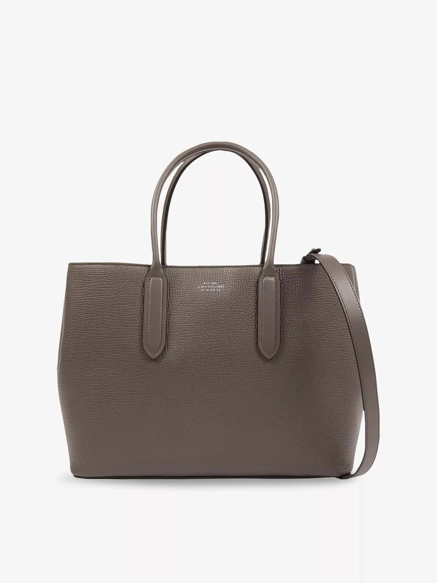 Men's Ludlow Small Day Leather Tote Bag Smythson
