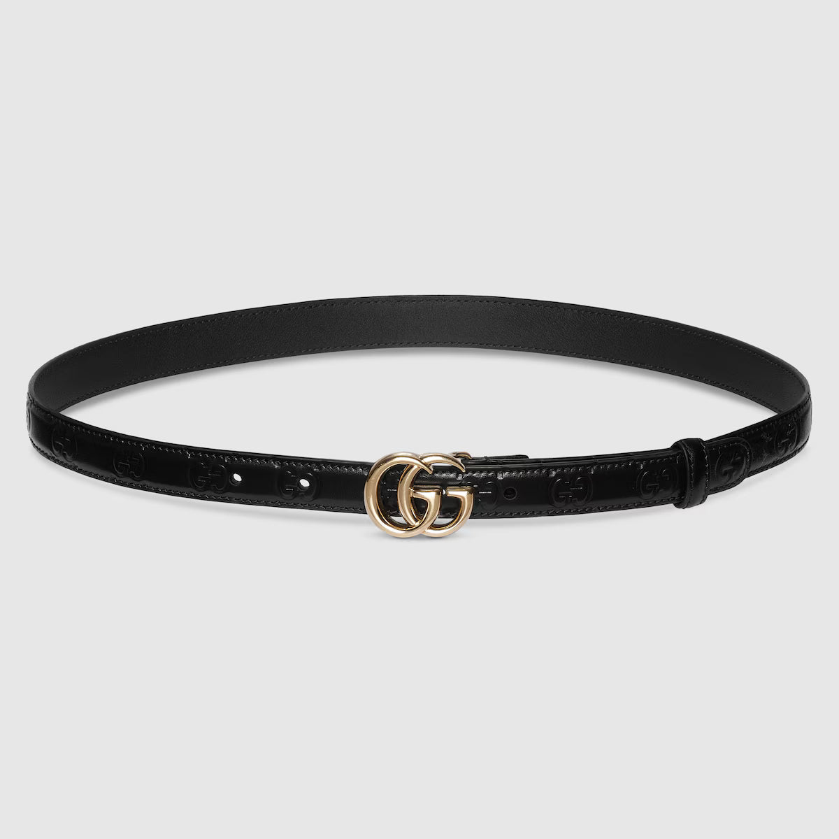 Women's GG Marmont thin belt Gucci