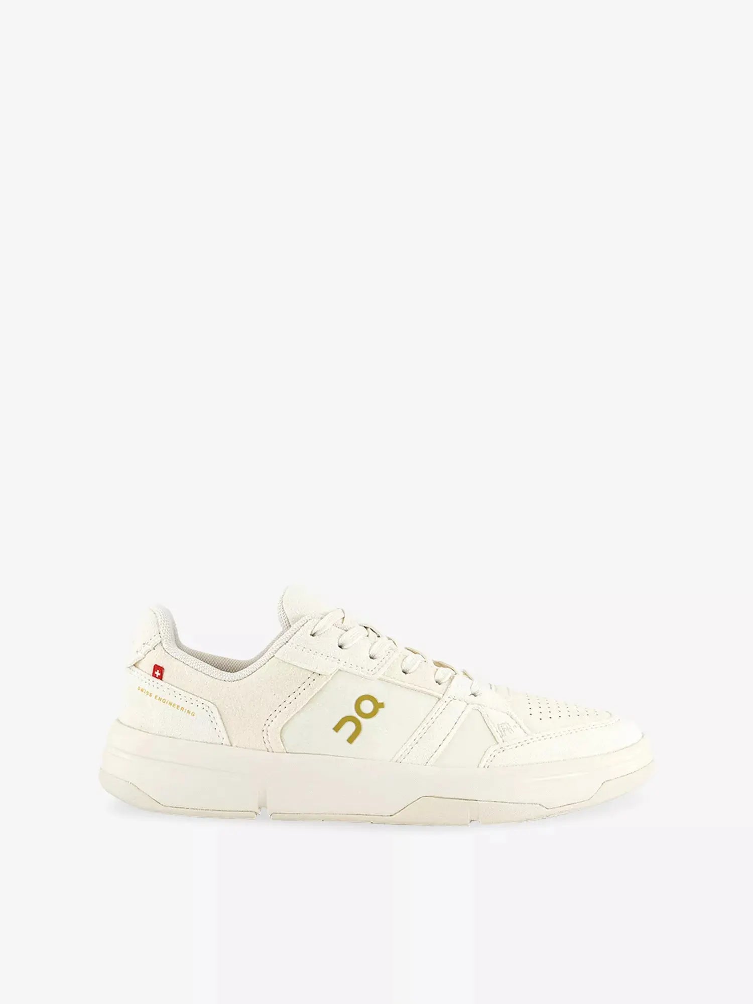 Women's On X Roger Federer Clubhouse Ace Leather Trainers ON