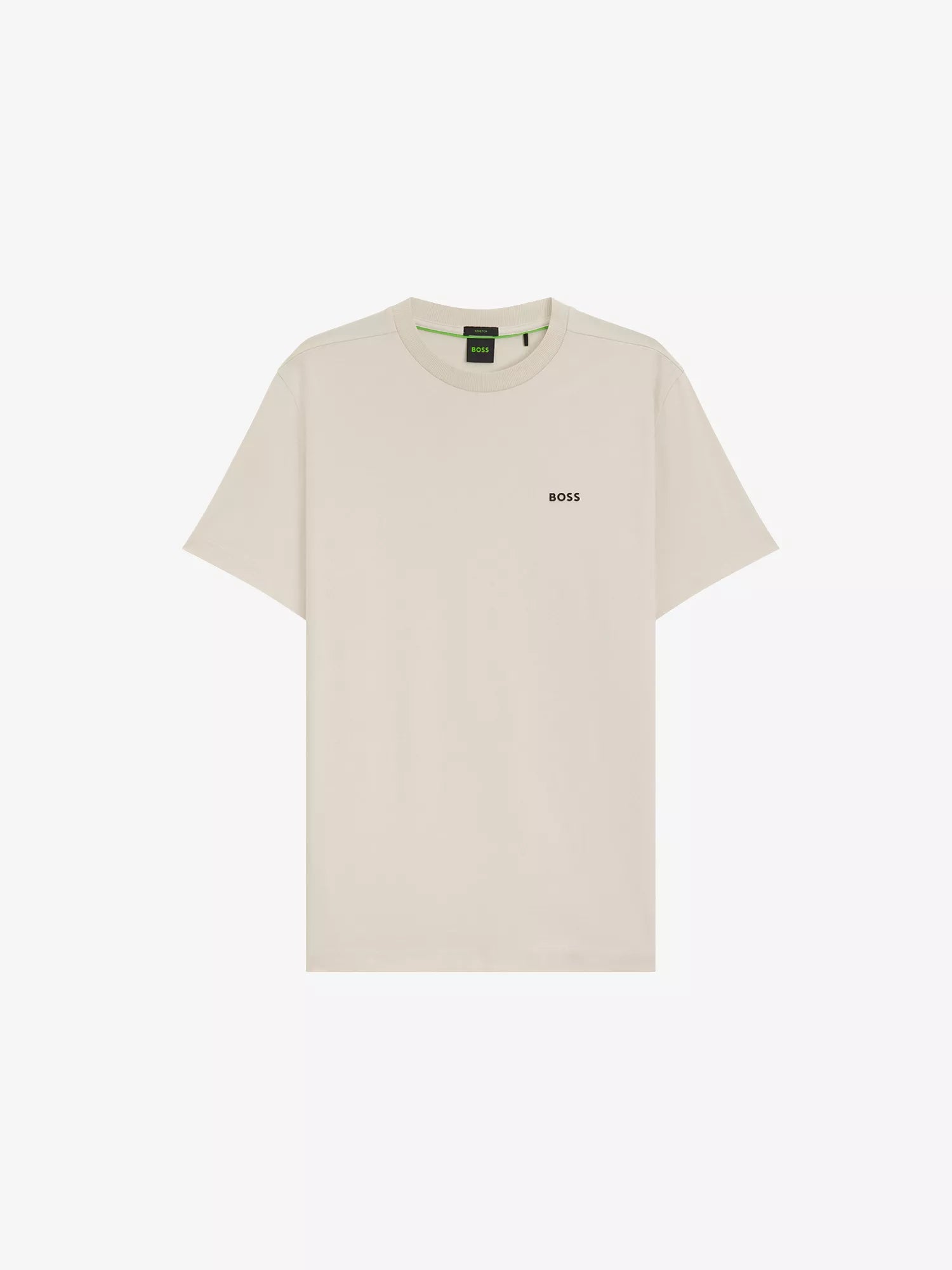 Brand-Embossed Short-Sleeved Stretch-Cotton T-Shirt