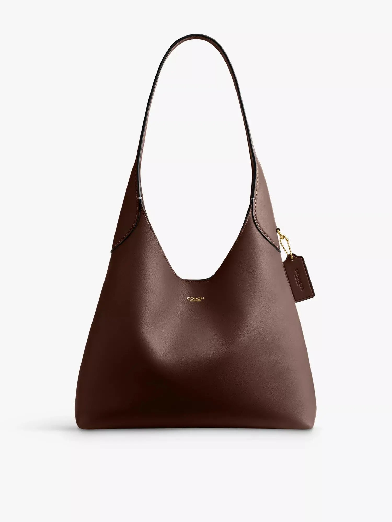 Women's Brooklyn branded leather shoulder bag Coach
