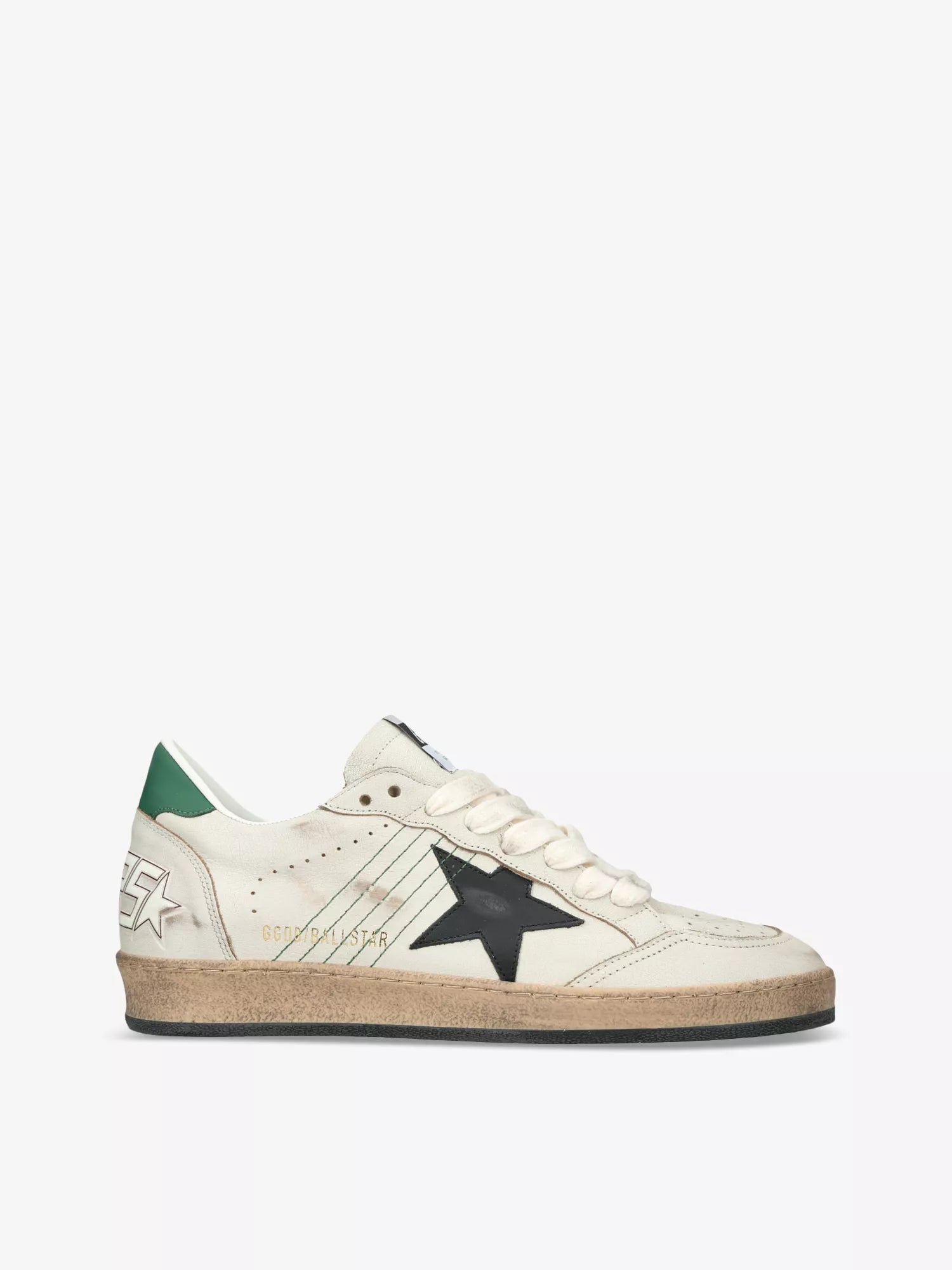 Ballstar 10366 leather low-top trainers