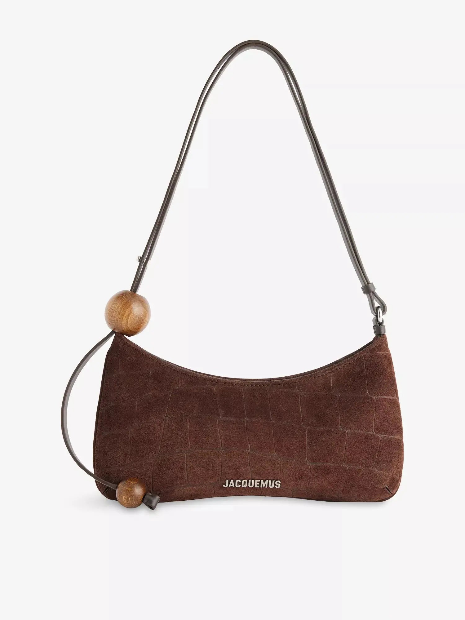Women's Le Bisou Perle Suede Shoulder Bag Jacquemus