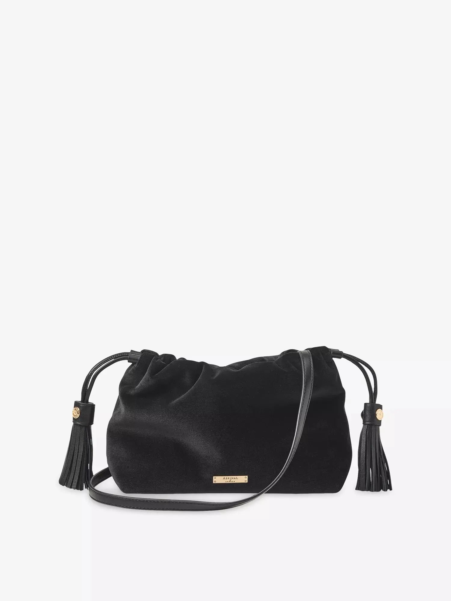 Women's Amelia Velvet Cross-Body Bag Aspinal of London