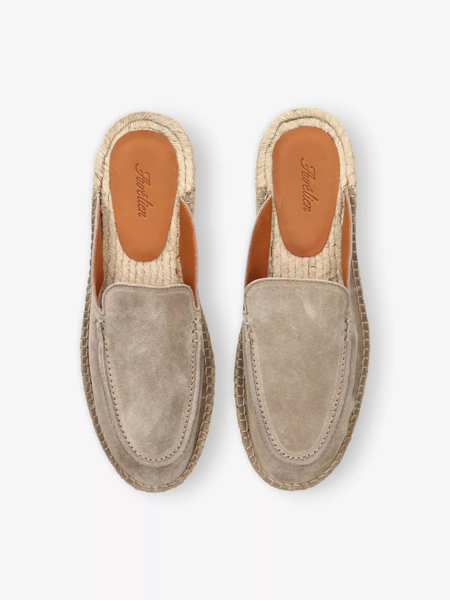 Beachside Suede And Jute Mules