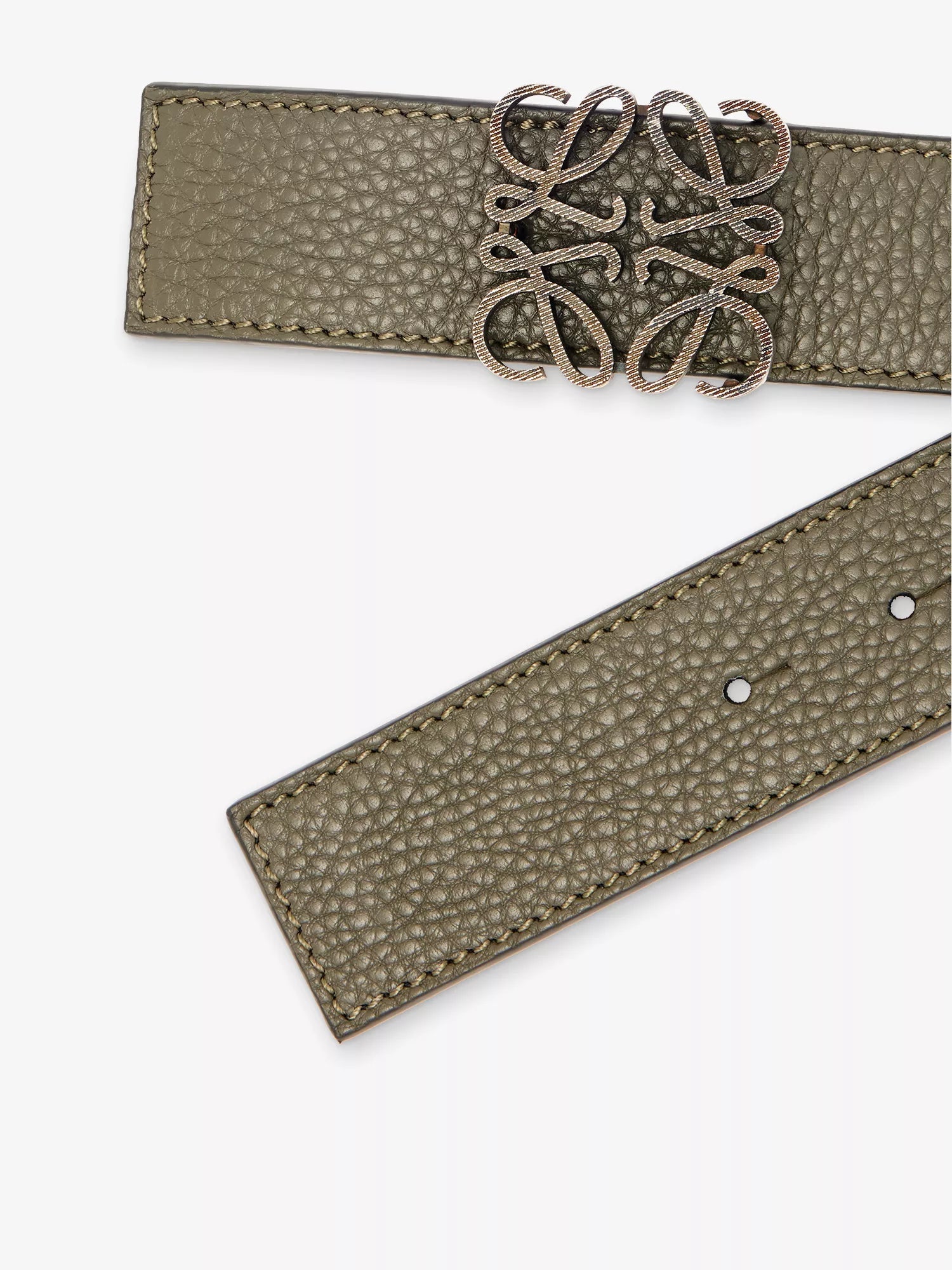 Men's Reversible Anagram leather belt Loewe