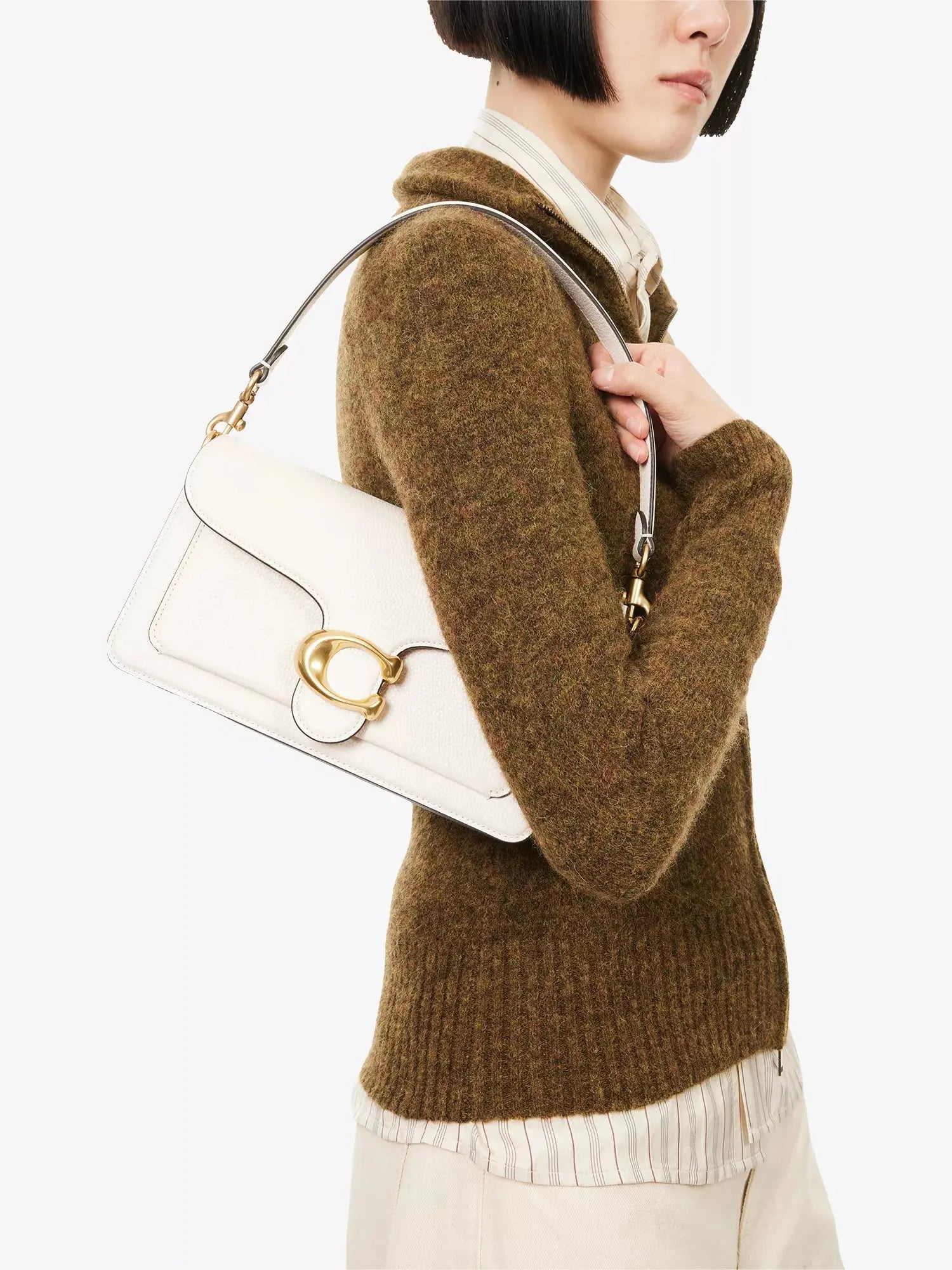 Women's Tabby 26 pebbled-leather shoulder bag Coach