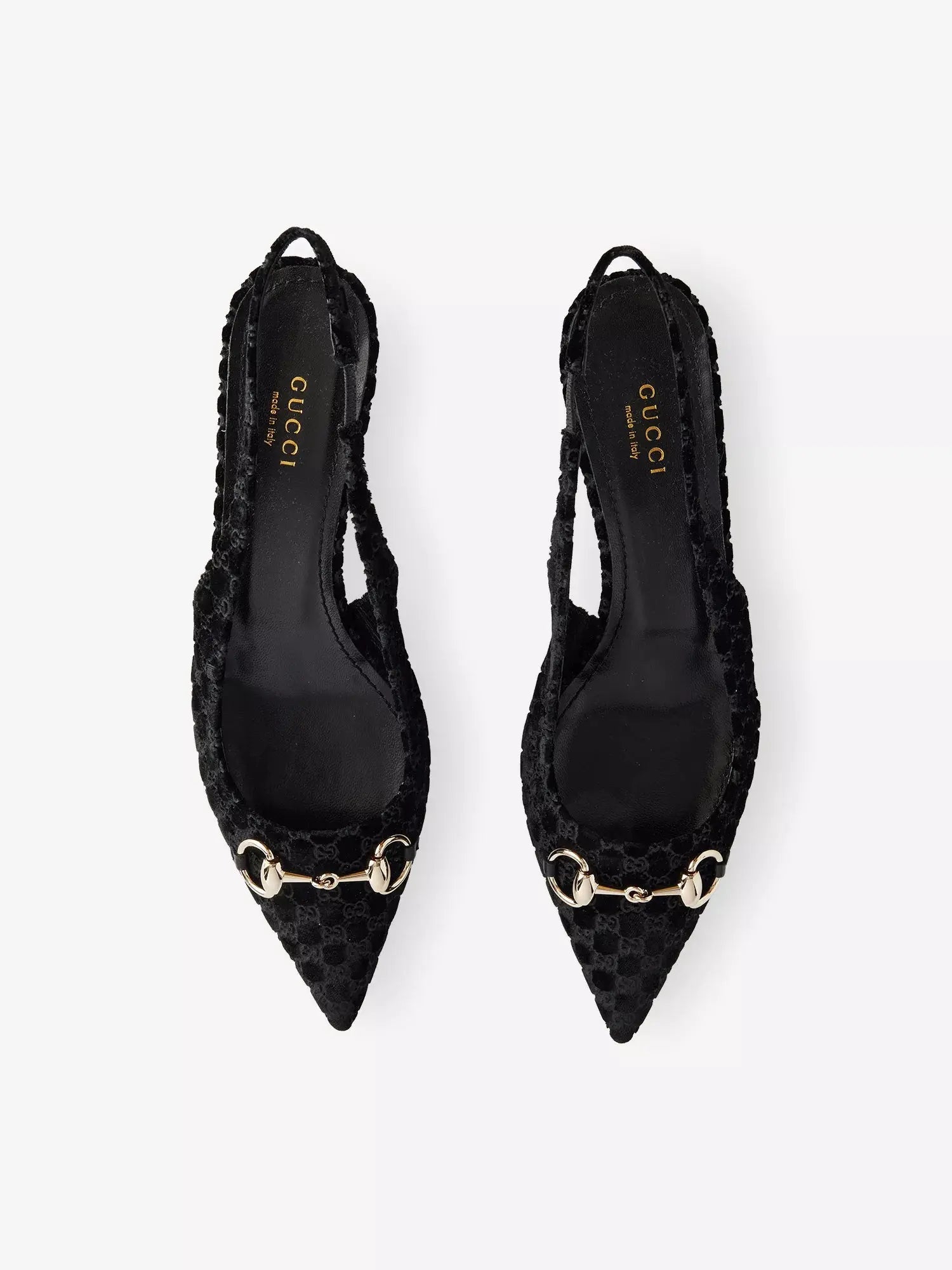 Women's Erin Velvet Slingback Pumps Gucci