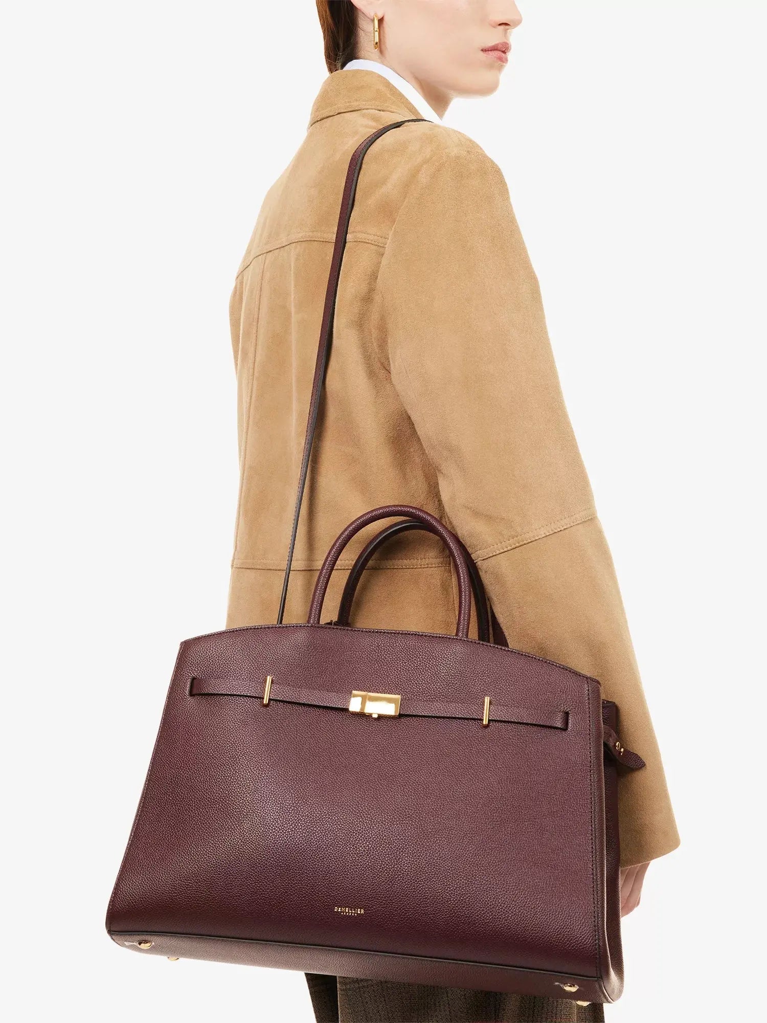Women's The Hudson Leather Tote Bag DeMellier
