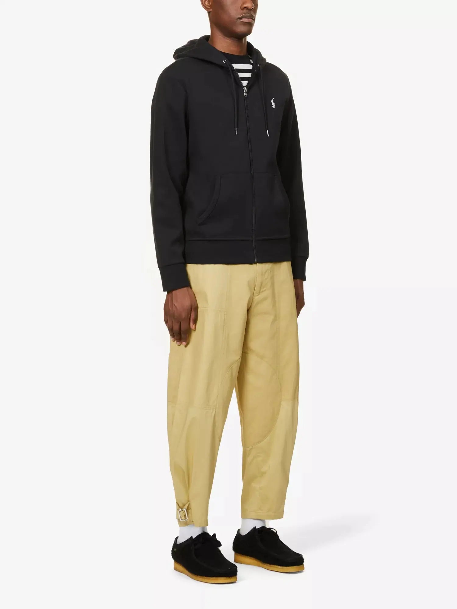 Men's Long-sleeved double-knit relaxed-fit jersey hoody Polo Ralph Lauren