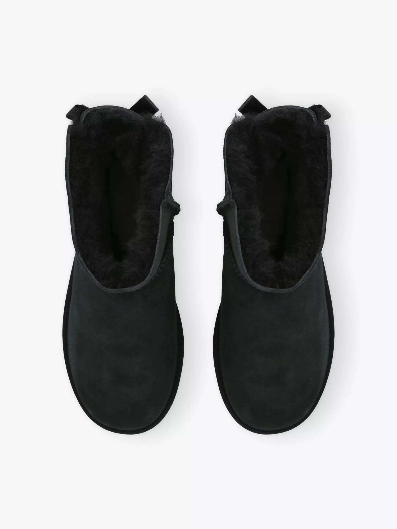 Bailey Bow II Suede And Sheepskin Boots