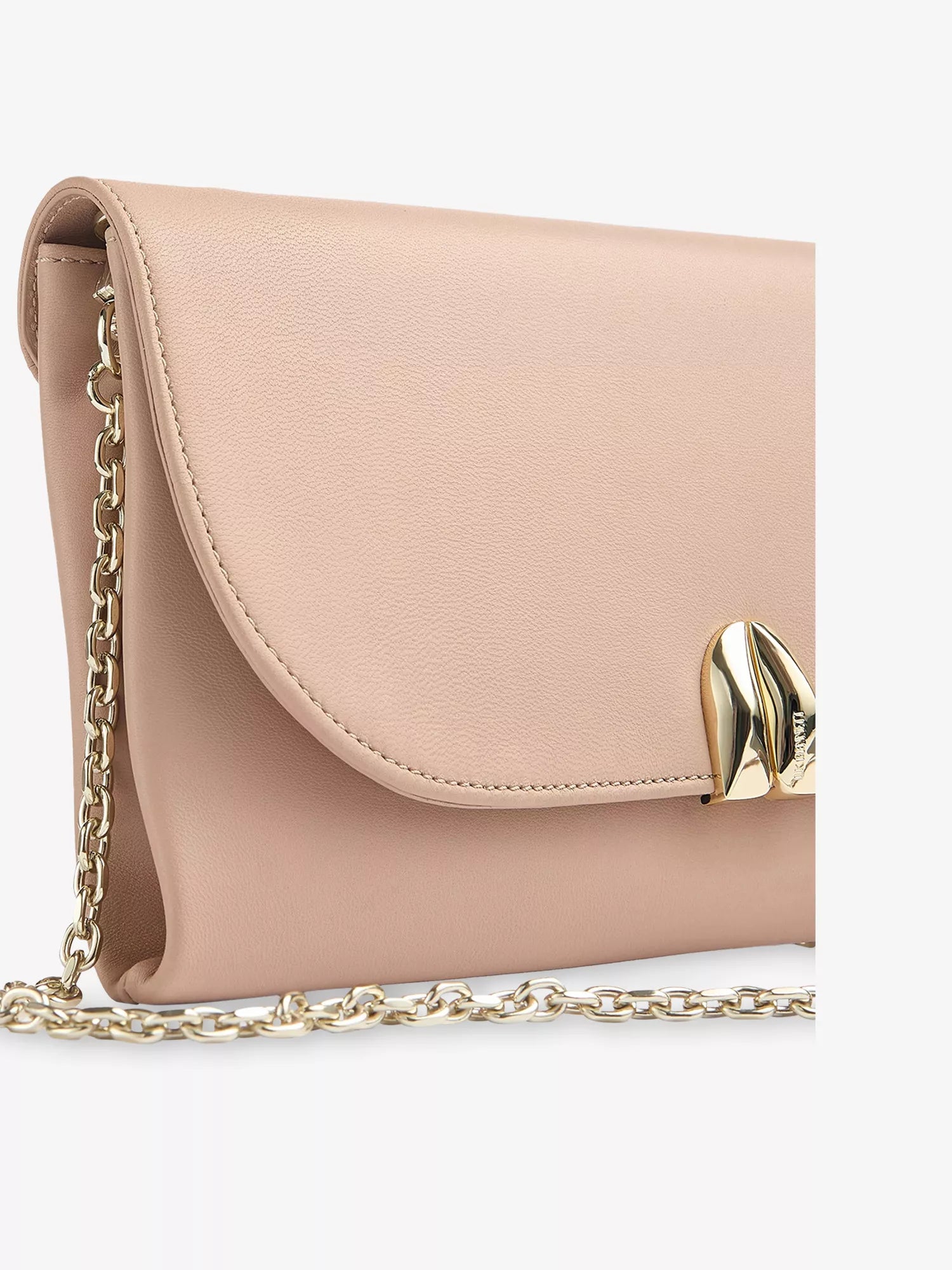 Aria Leather Clutch Bag